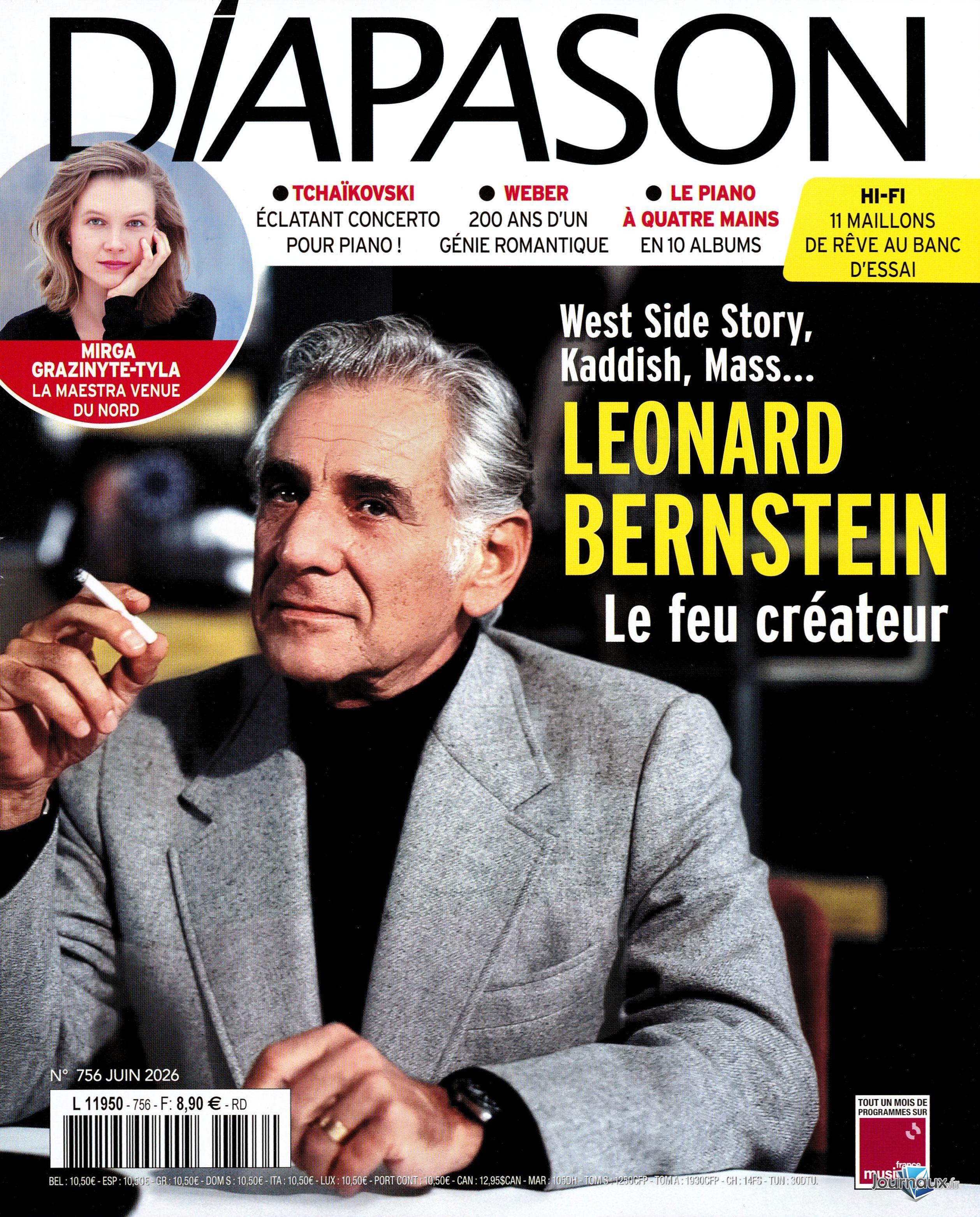 Diapason + 1 CD Les Indispensables + 1CD Diapason d'Or n° 756 2026-05-28