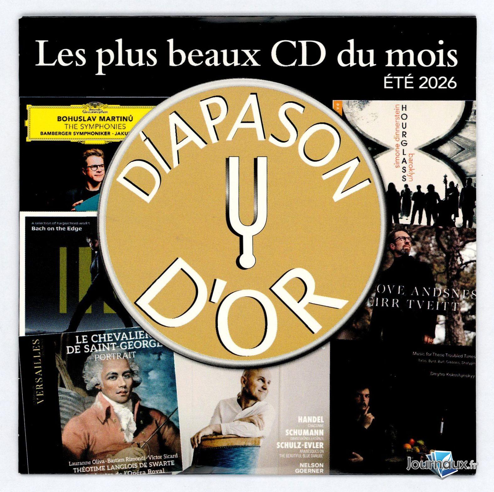 Diapason + 1 CD Les Indispensables + 1CD Diapason d'Or n° 757 2026-06-30