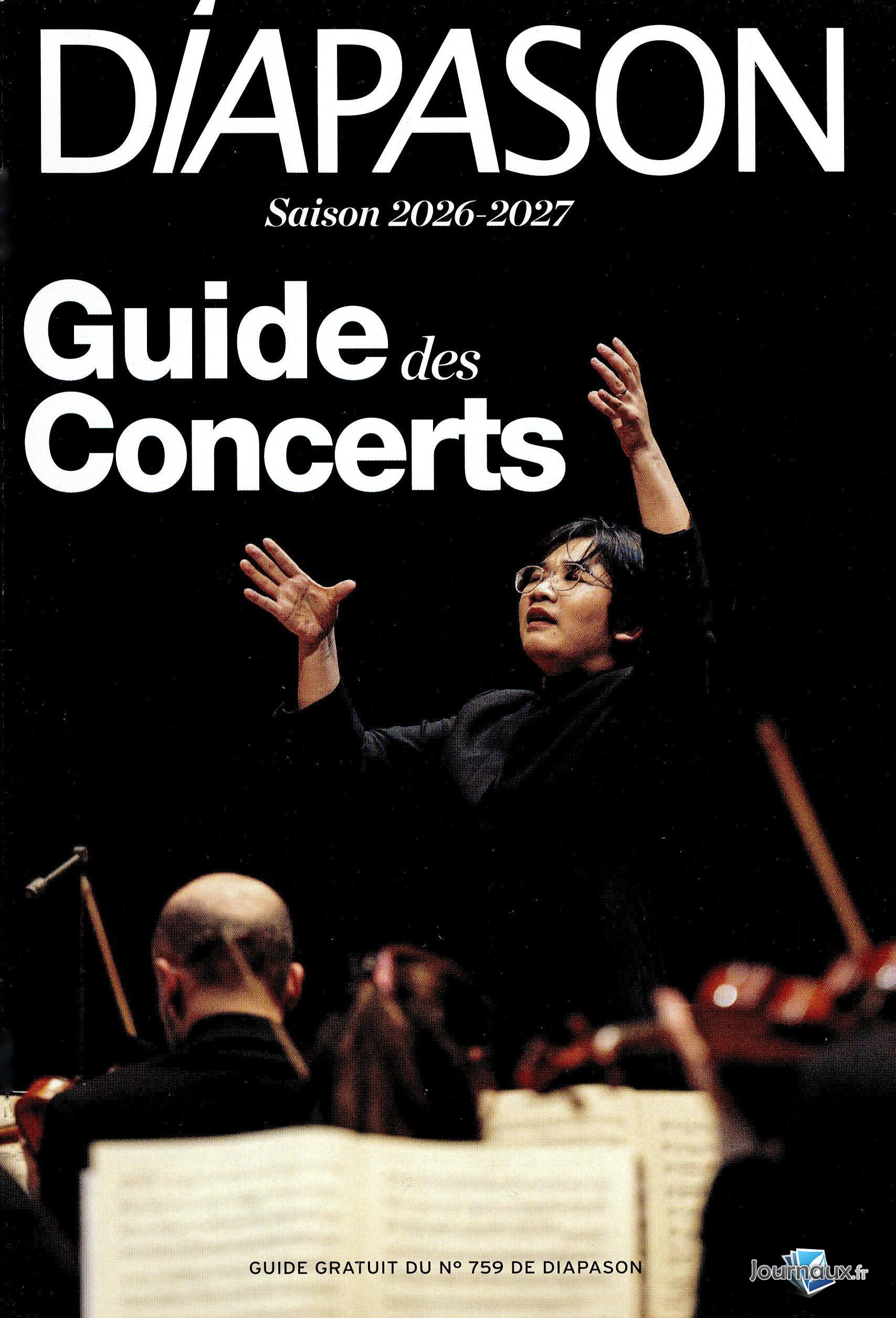 Diapason + 1 CD Les Indispensables + 1CD Diapason d'Or n° 759 2026-09-25