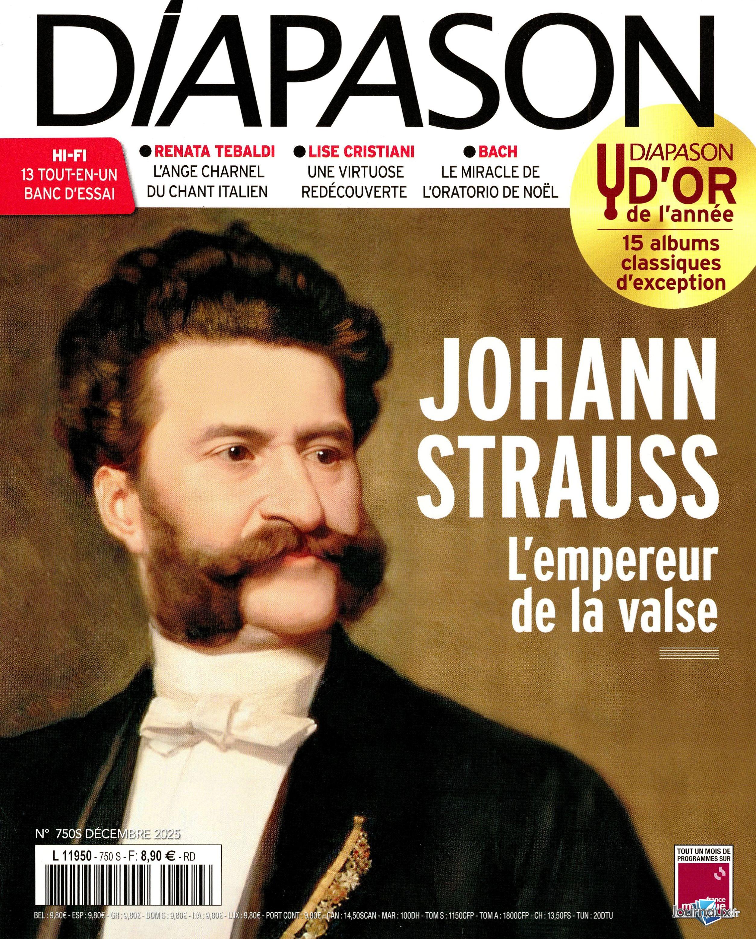 Diapason n° 750 2025-11-28
