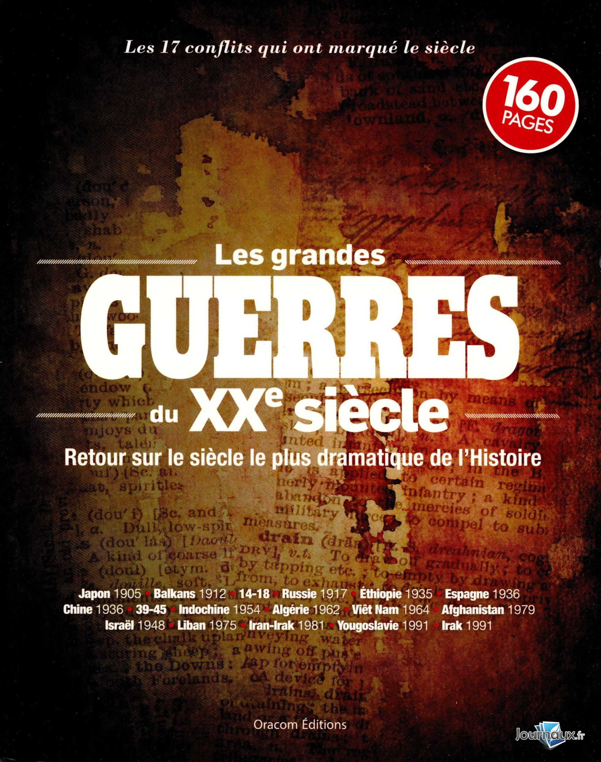 Pack Les Grandes Périodes de l'Histoire + Les Grandes Guerres du XXème Siècle n° 7 2026-05-27