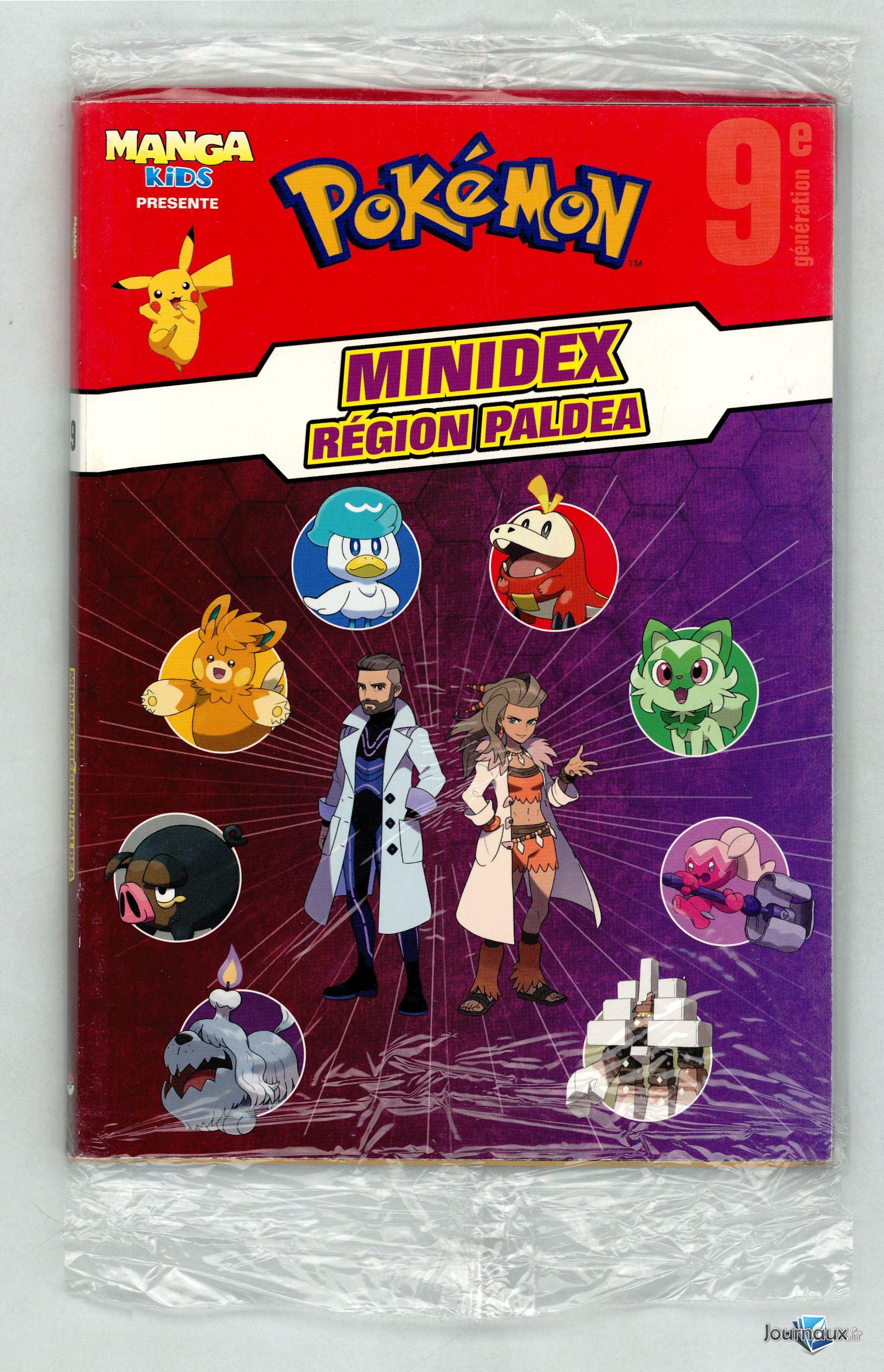 Manga Kids - Pokemon Minidex Région Paldea n° 12 2026-06-02