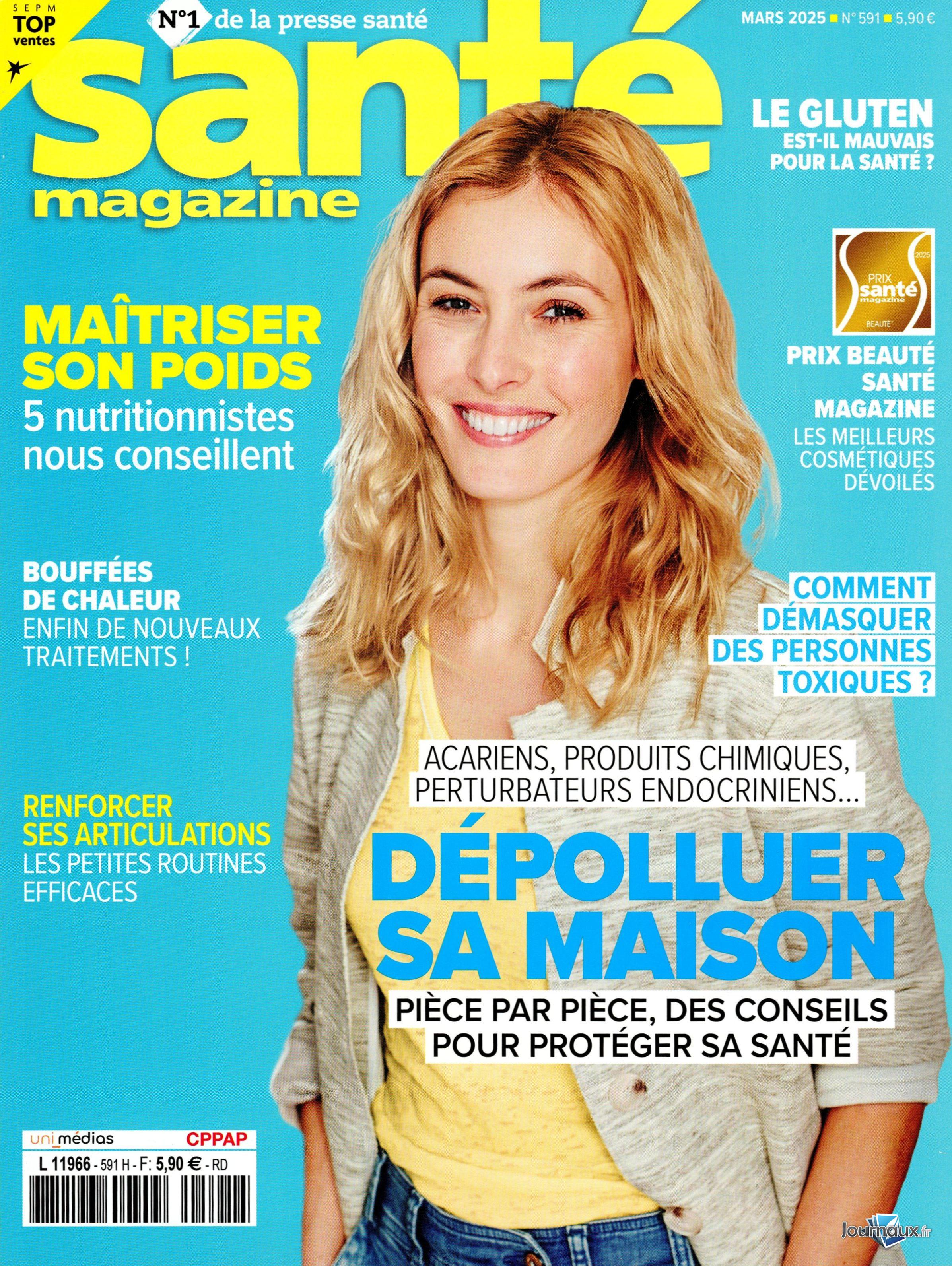 Santé Magazine + Naturissime n° 591 2025-02-06