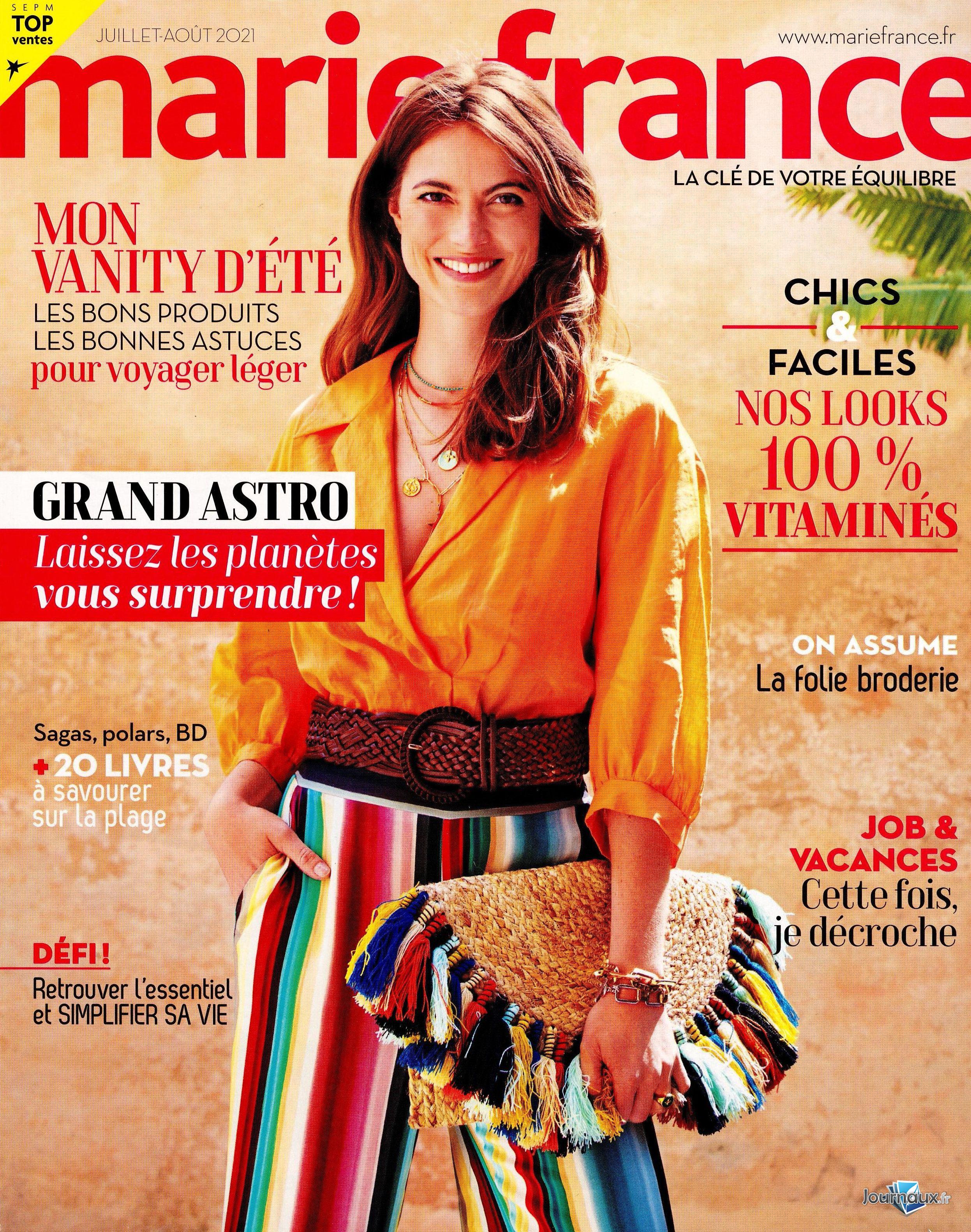 Top Santé + Marie France n° 371 2021-07-02