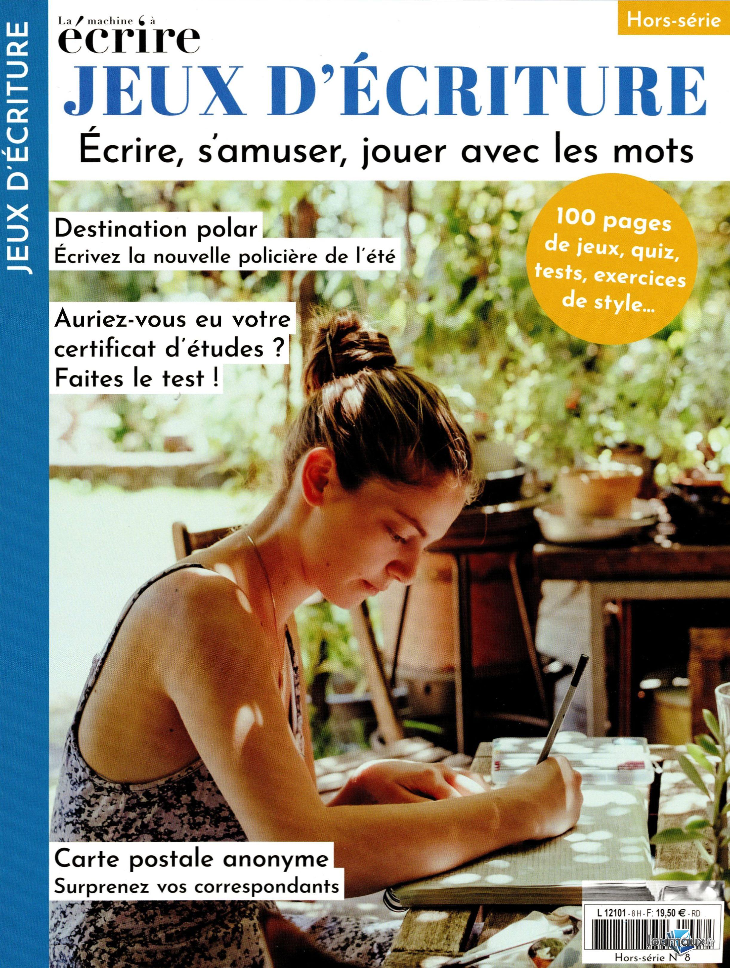 OFFRE La Machine à écrire + Les Carnets de lecture n° 8 2026-07-25