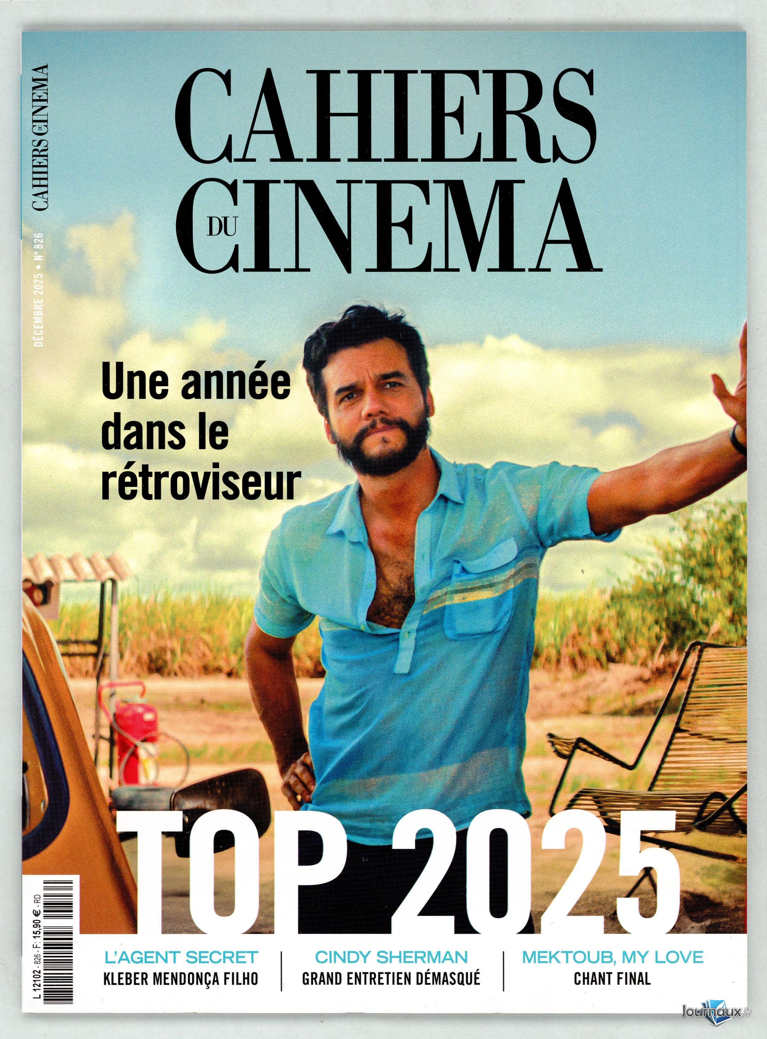 Cahiers du cinéma + HS n° 826 2025-12-09