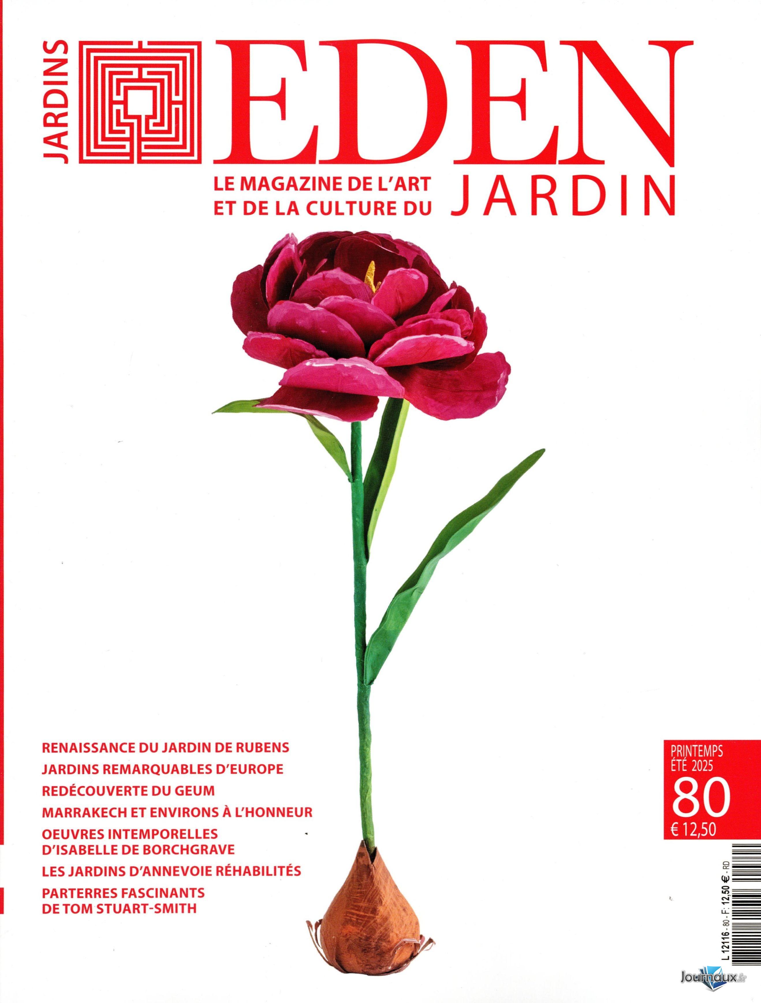 Les Jardins d'Eden + numéro offert n° 80 2025-05-09