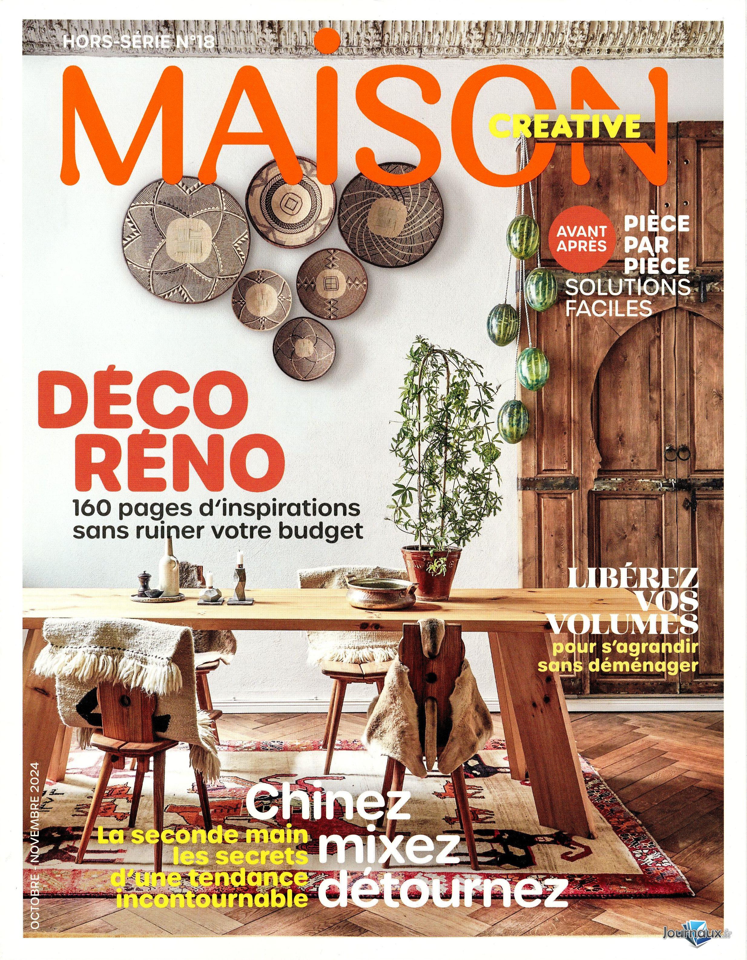 Pack Maison créative + hors série  n° 144 2024-11-05