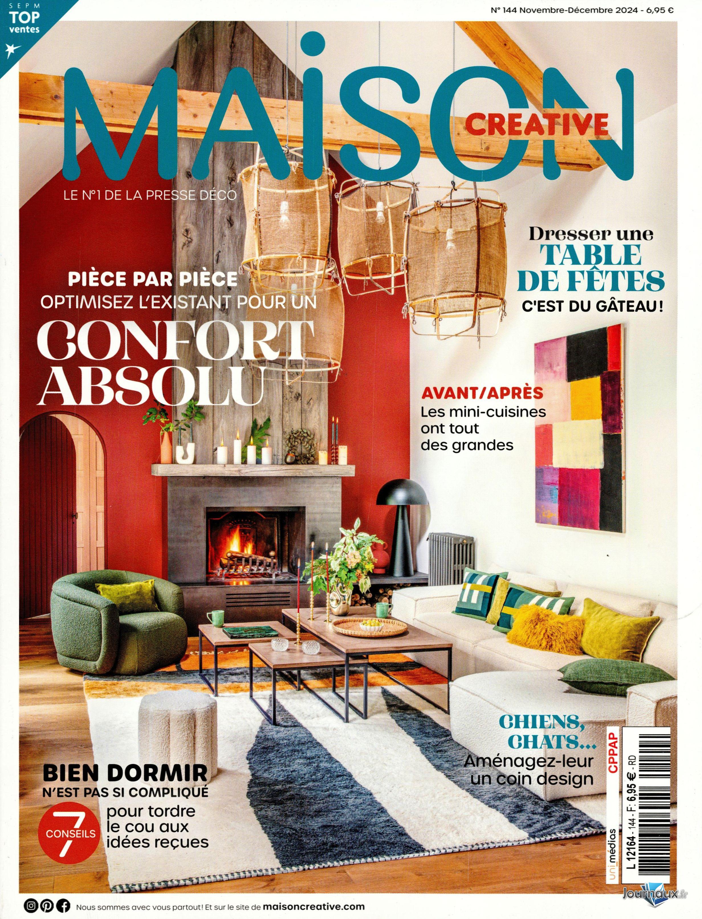 Pack Maison créative + hors série  n° 144 2024-11-05
