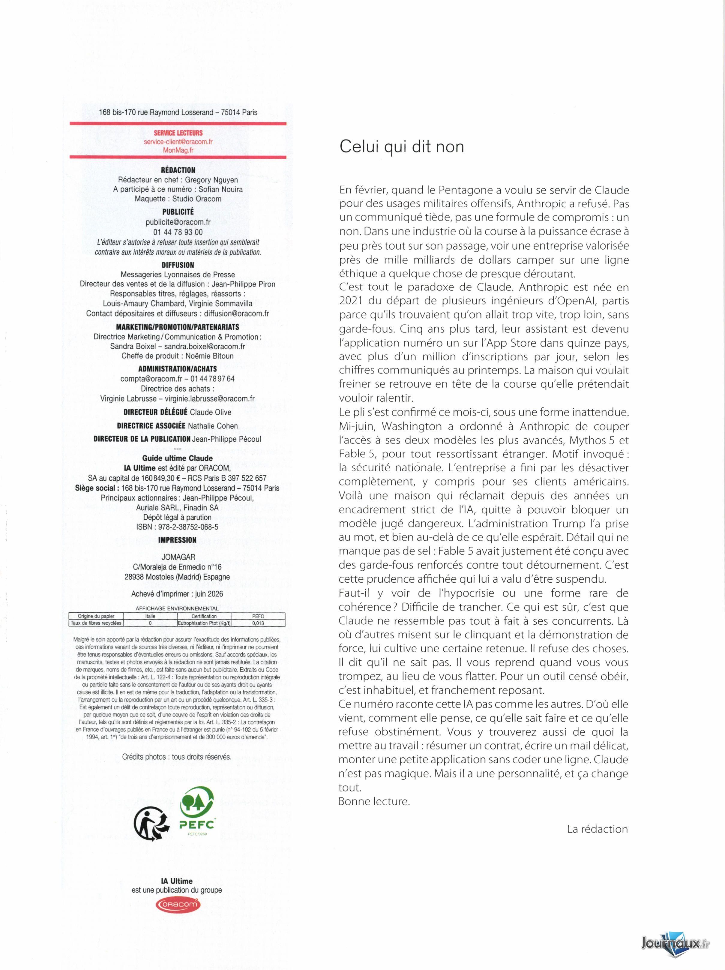 Le guide ultime claude n° 1 2026-07-10