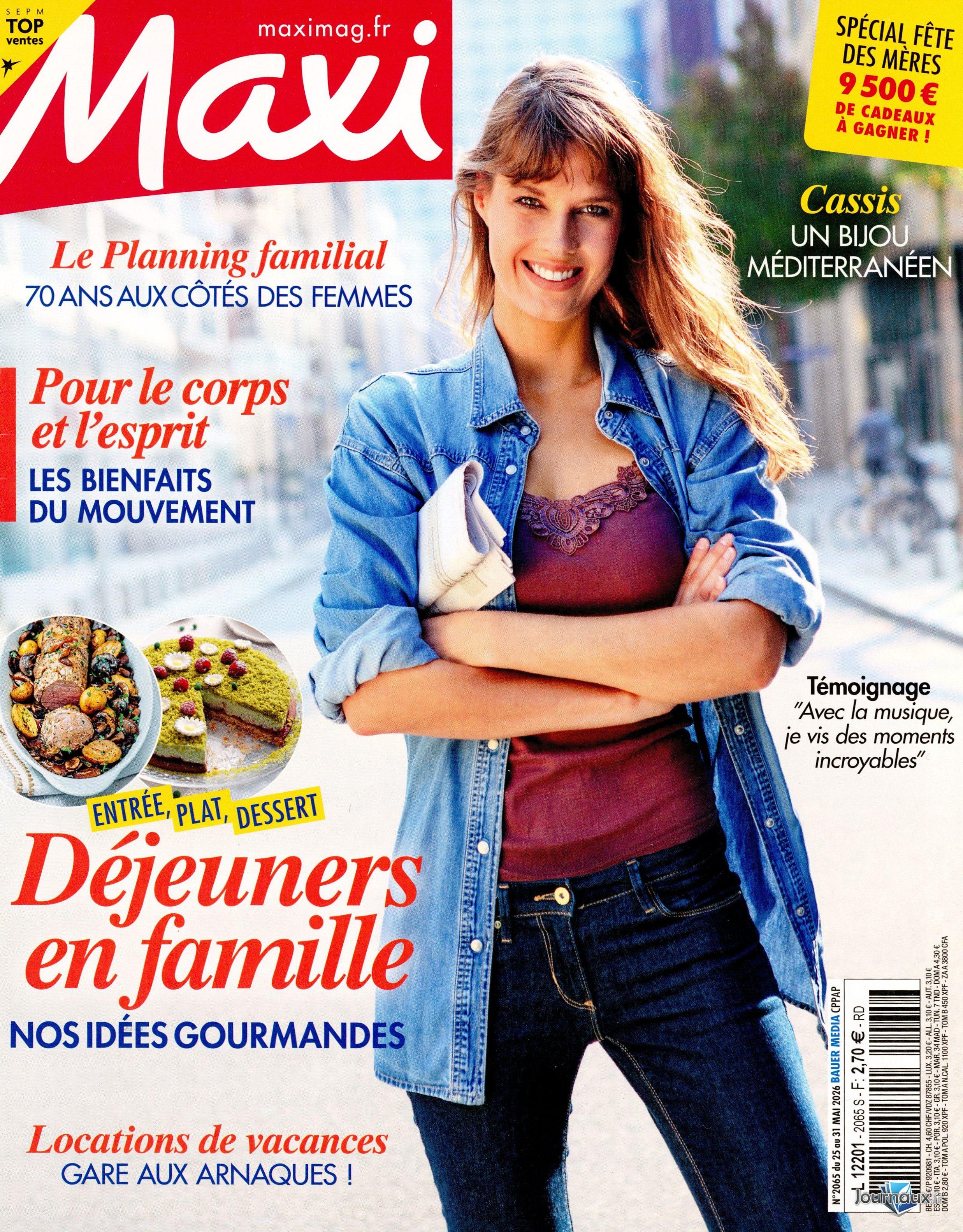 Maxi + sacoche banane n° 2065 2026-05-26