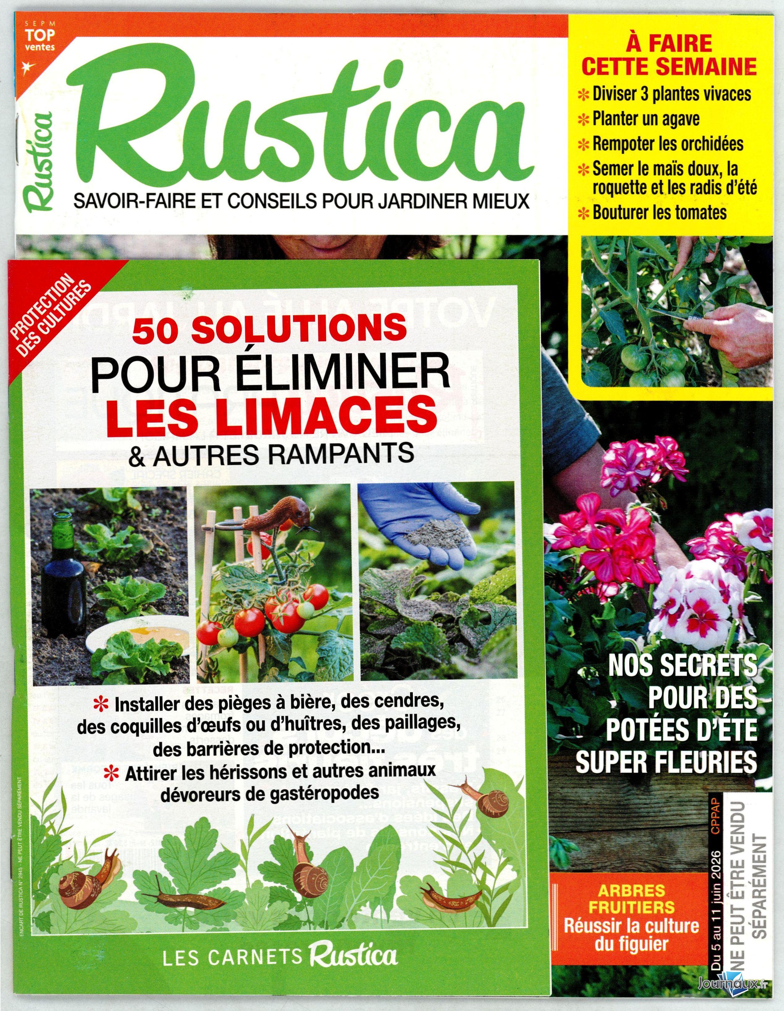 Rustica Pratique + Rustica et son carnet n° 59 2026-06-19