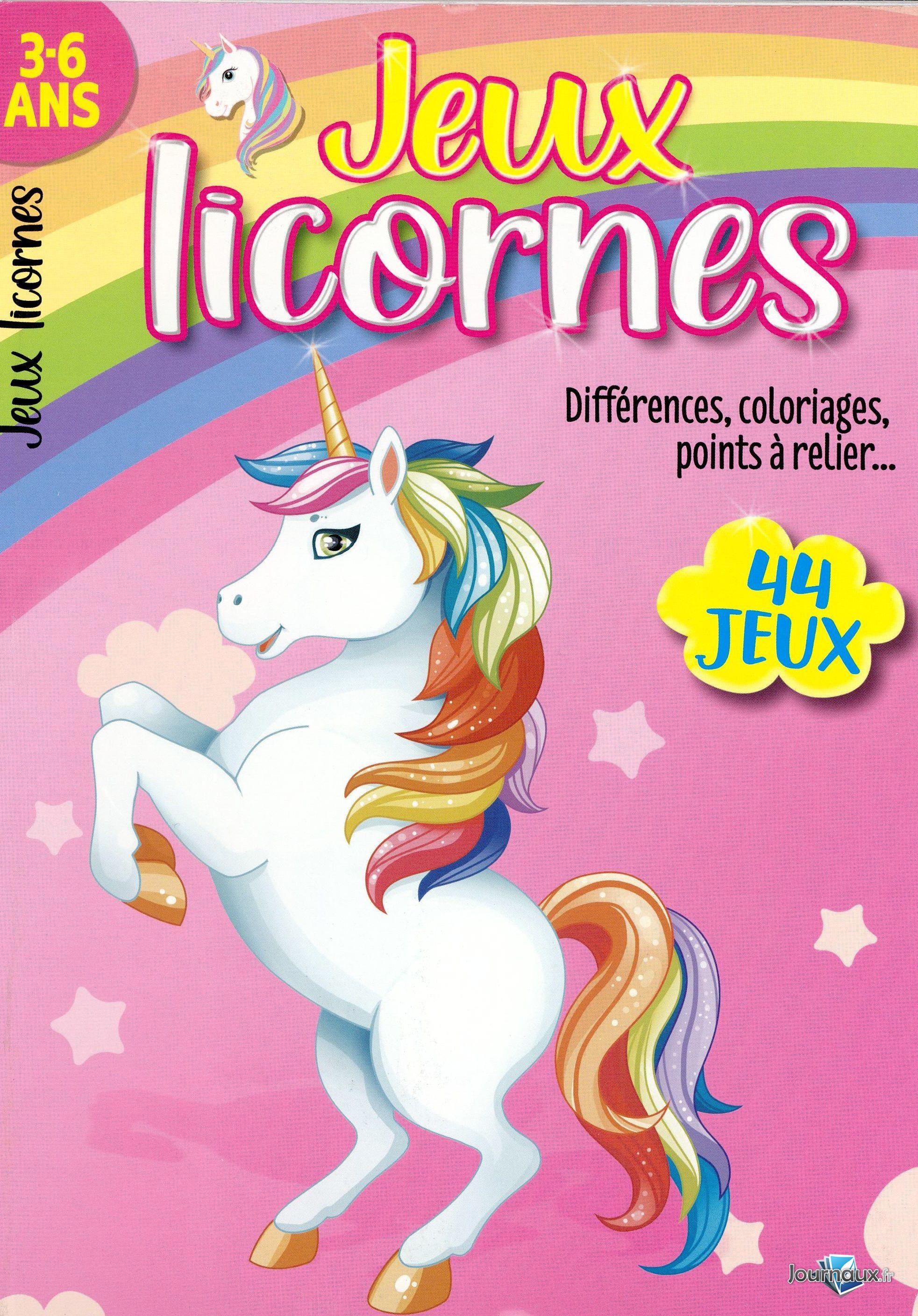 Jeux Licornes 3-6 ans  n° 19 2025-06-21