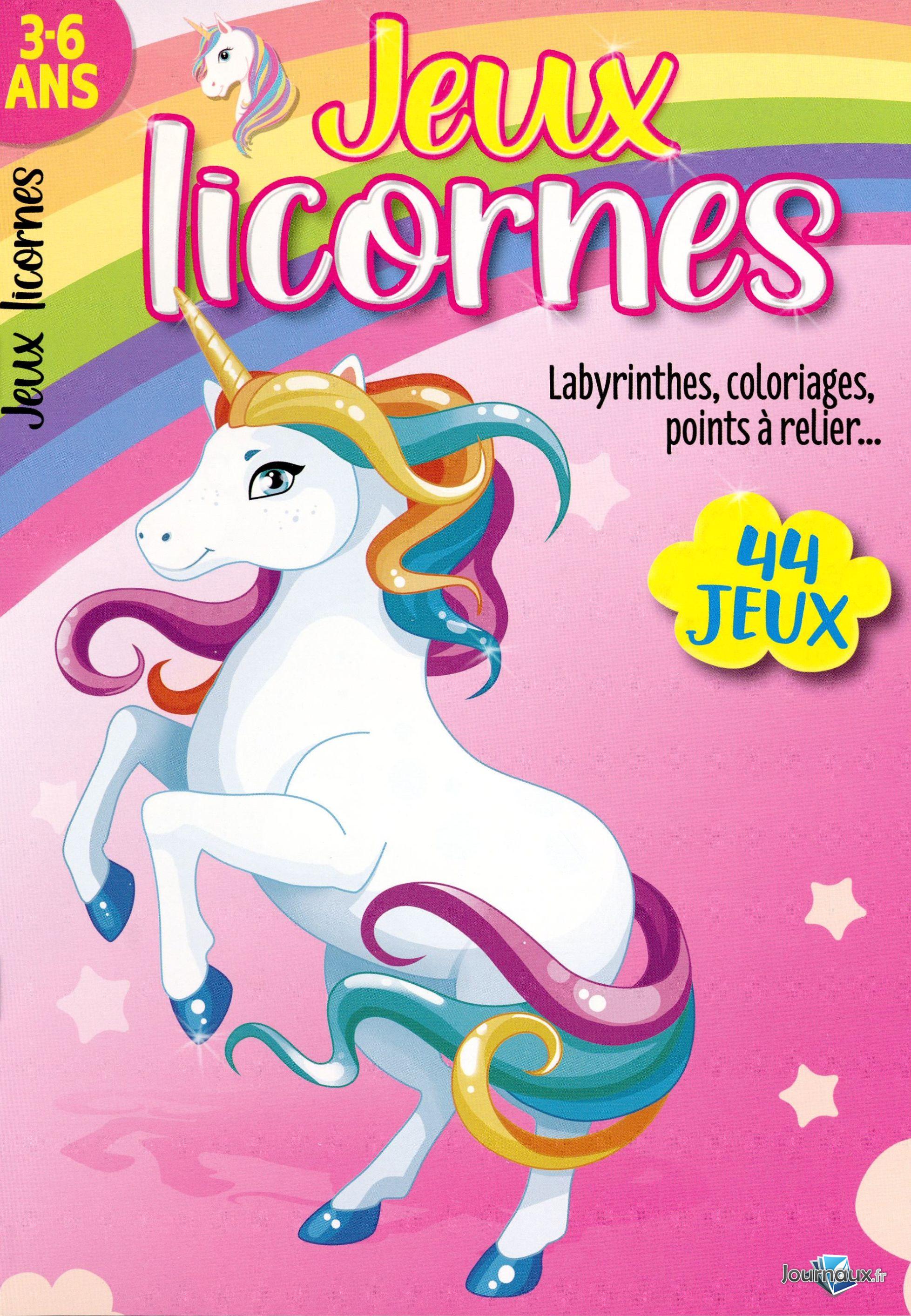 Jeux Licornes 3-6 ans  n° 22 2026-03-21