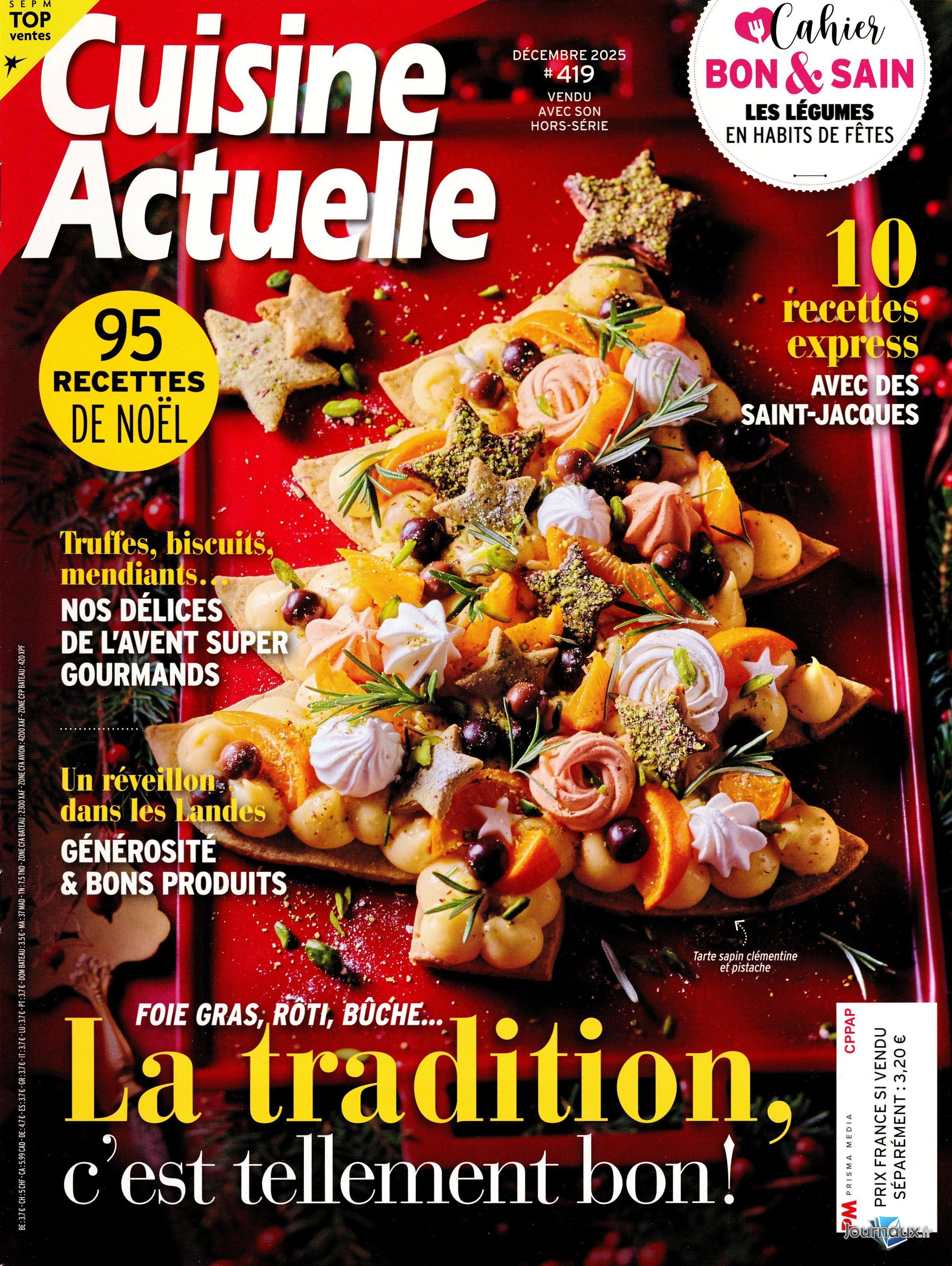 Prima + Cuisine Actuelle n° 520 2025-12-03