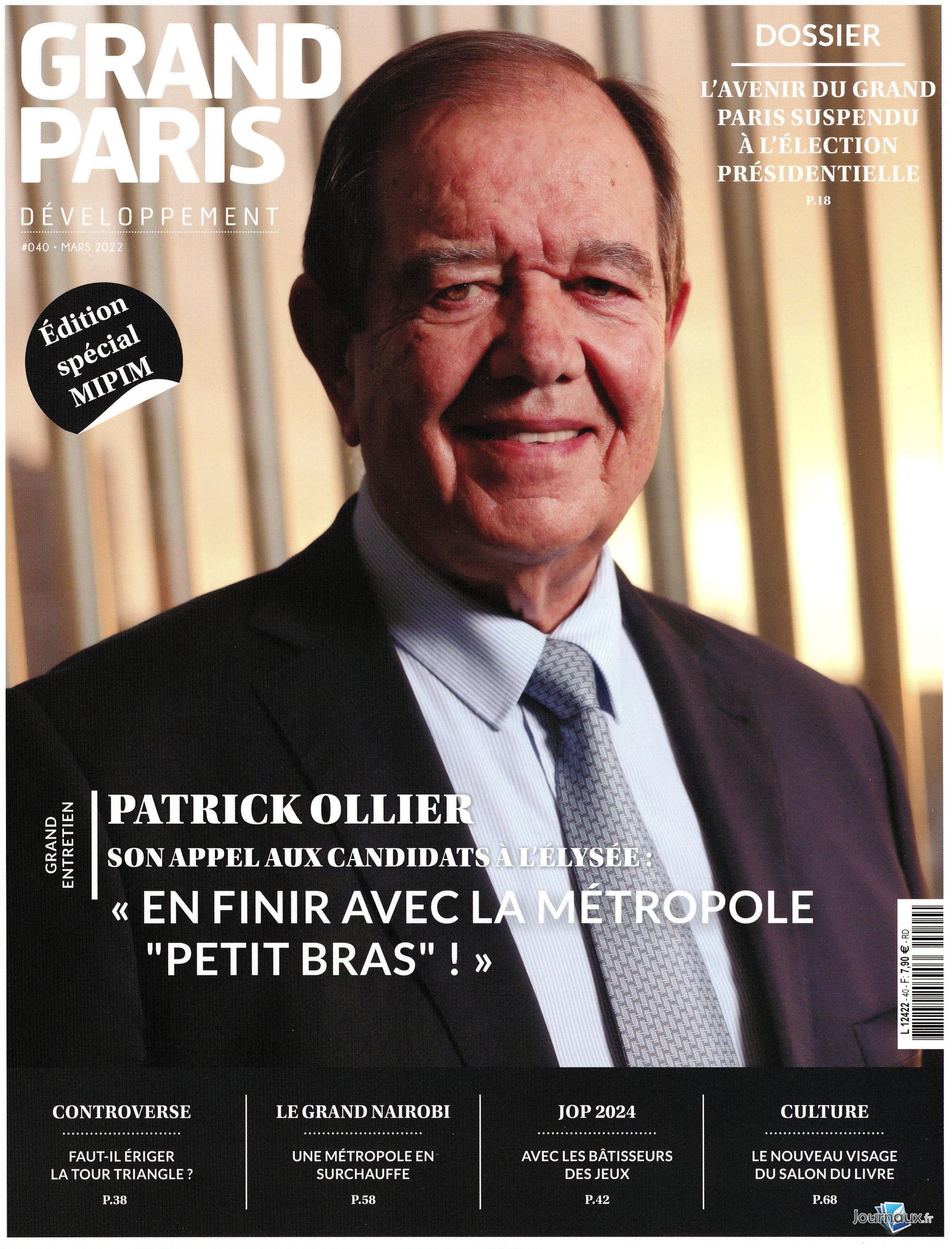 Grand Paris Développement n° 40 2022-04-02
