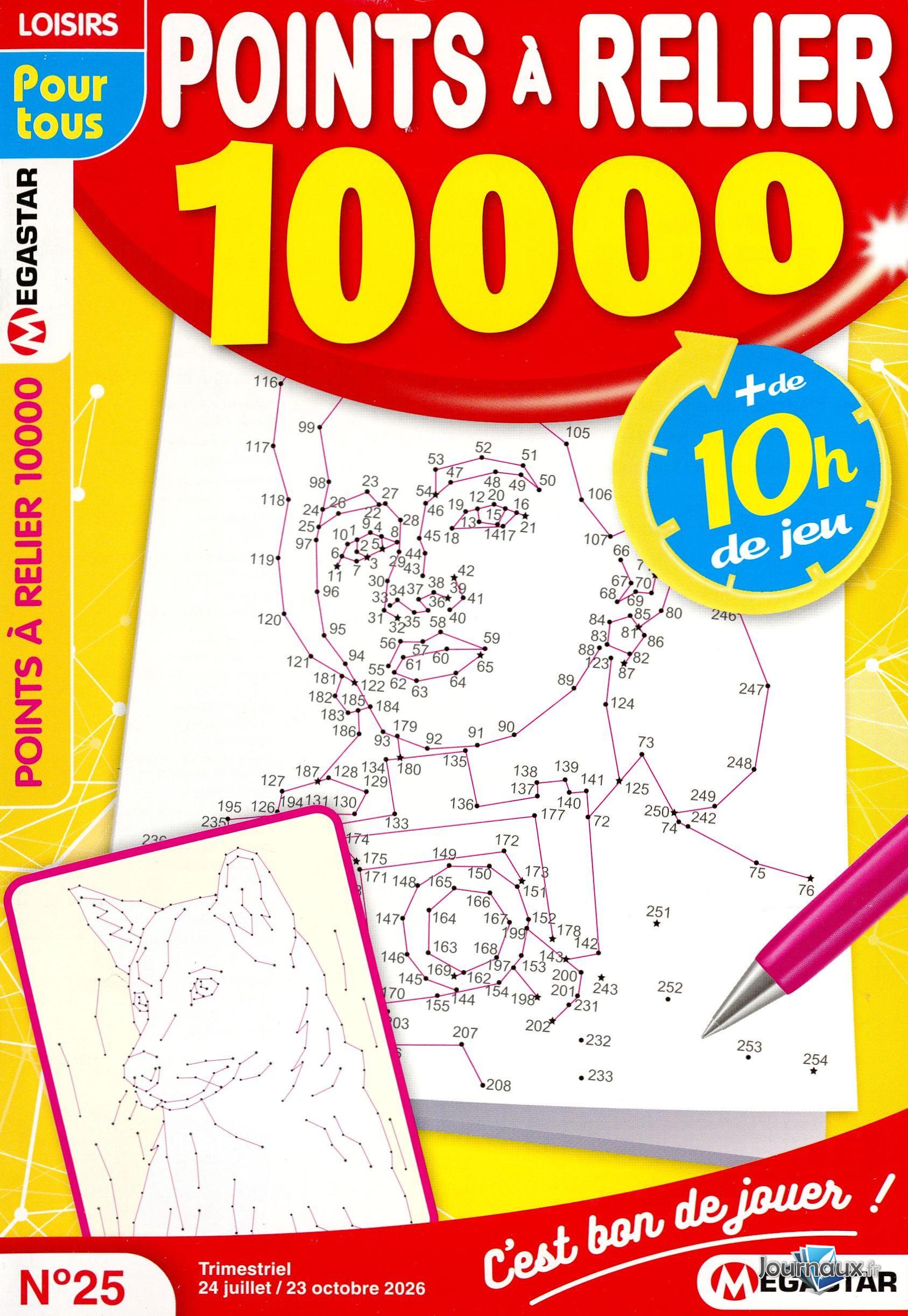 MG 10 000 Points à Relier n° 25 2026-07-28