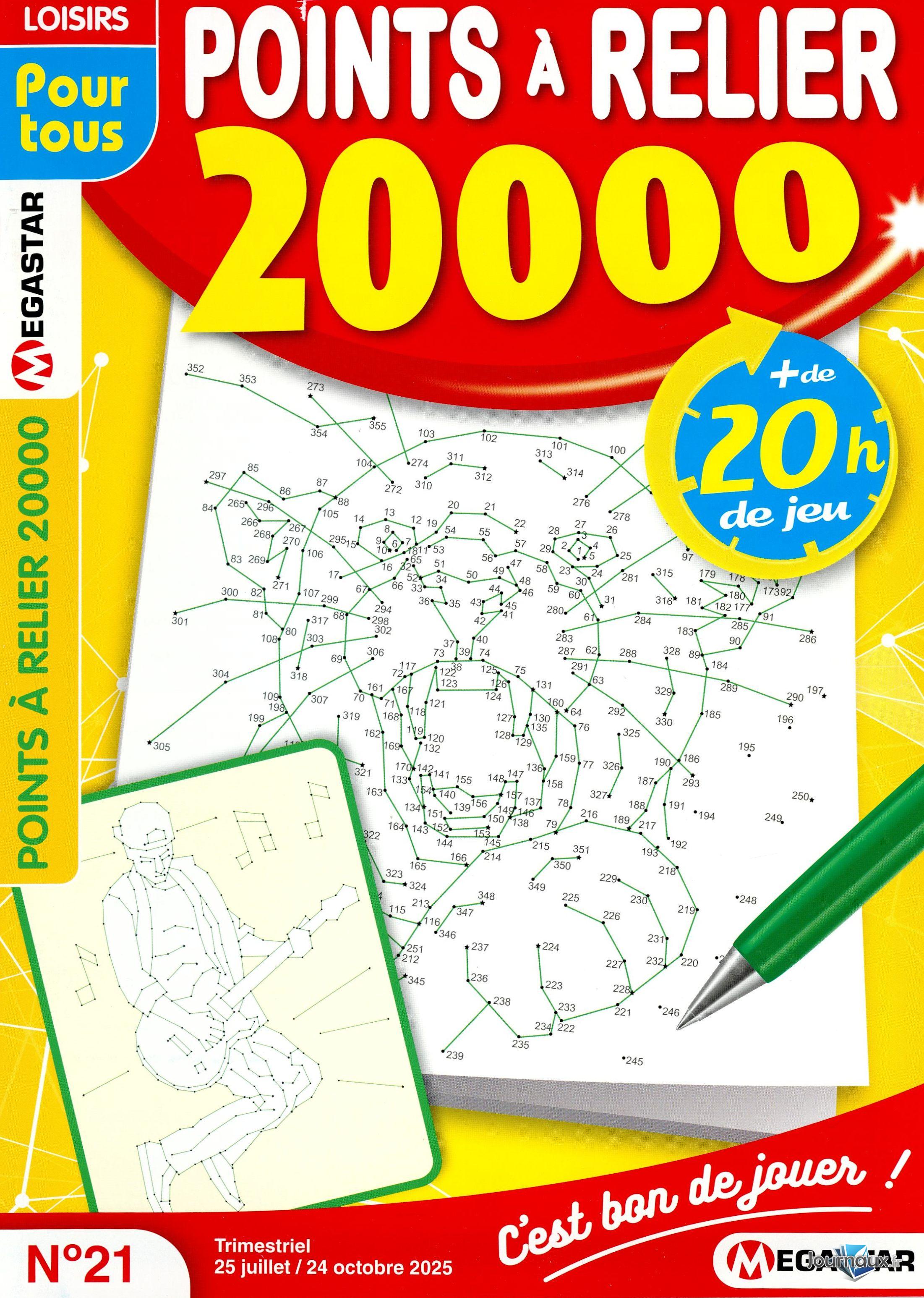 MG 20 000 Points à Relier  n° 21 2025-07-25