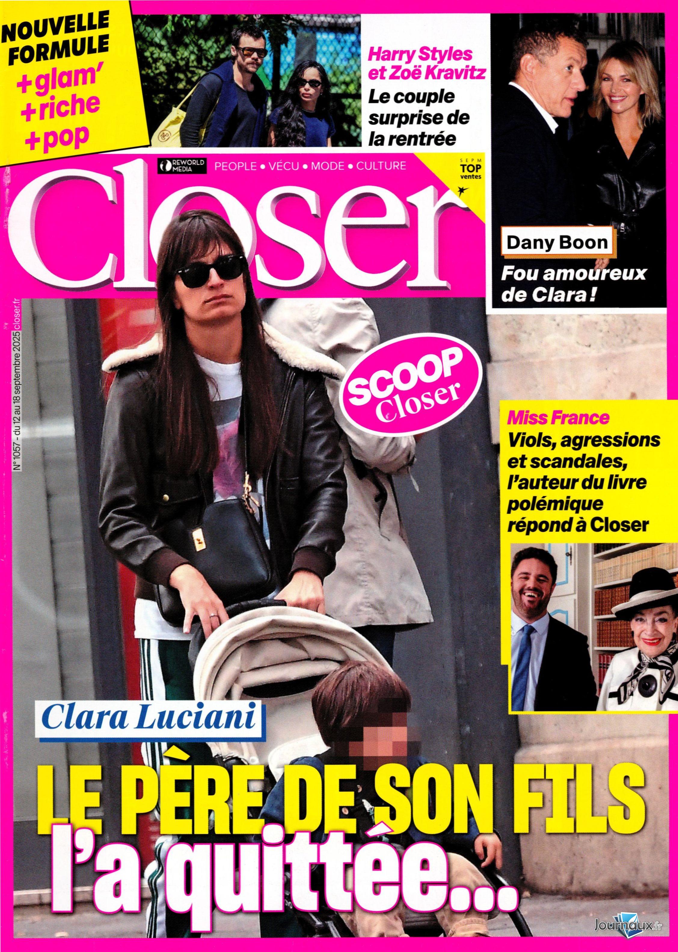 Closer + Télé Star n° 2555 2025-09-13
