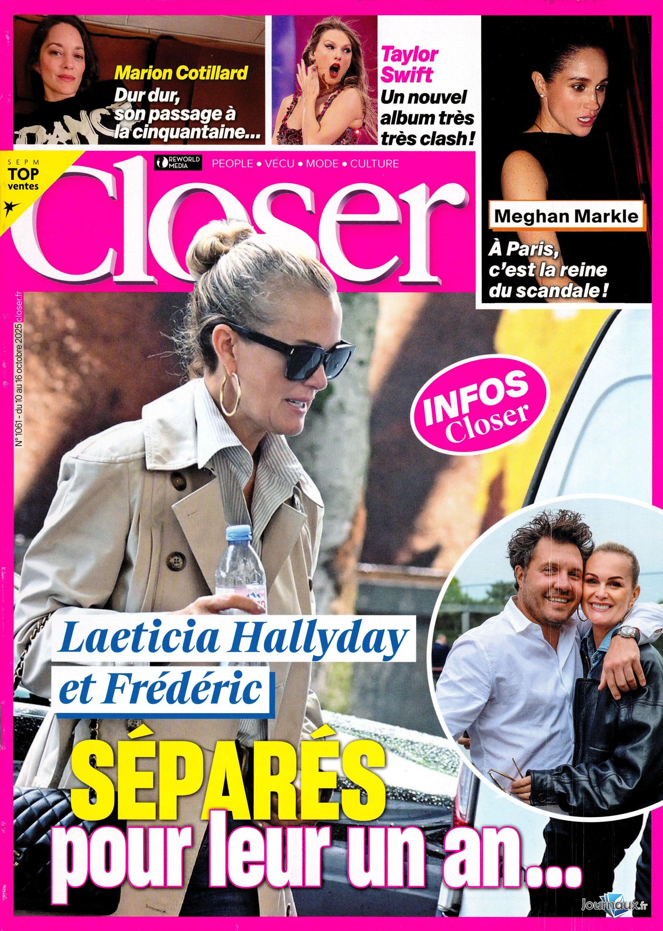 Closer + Télé Star n° 2559 2025-10-11