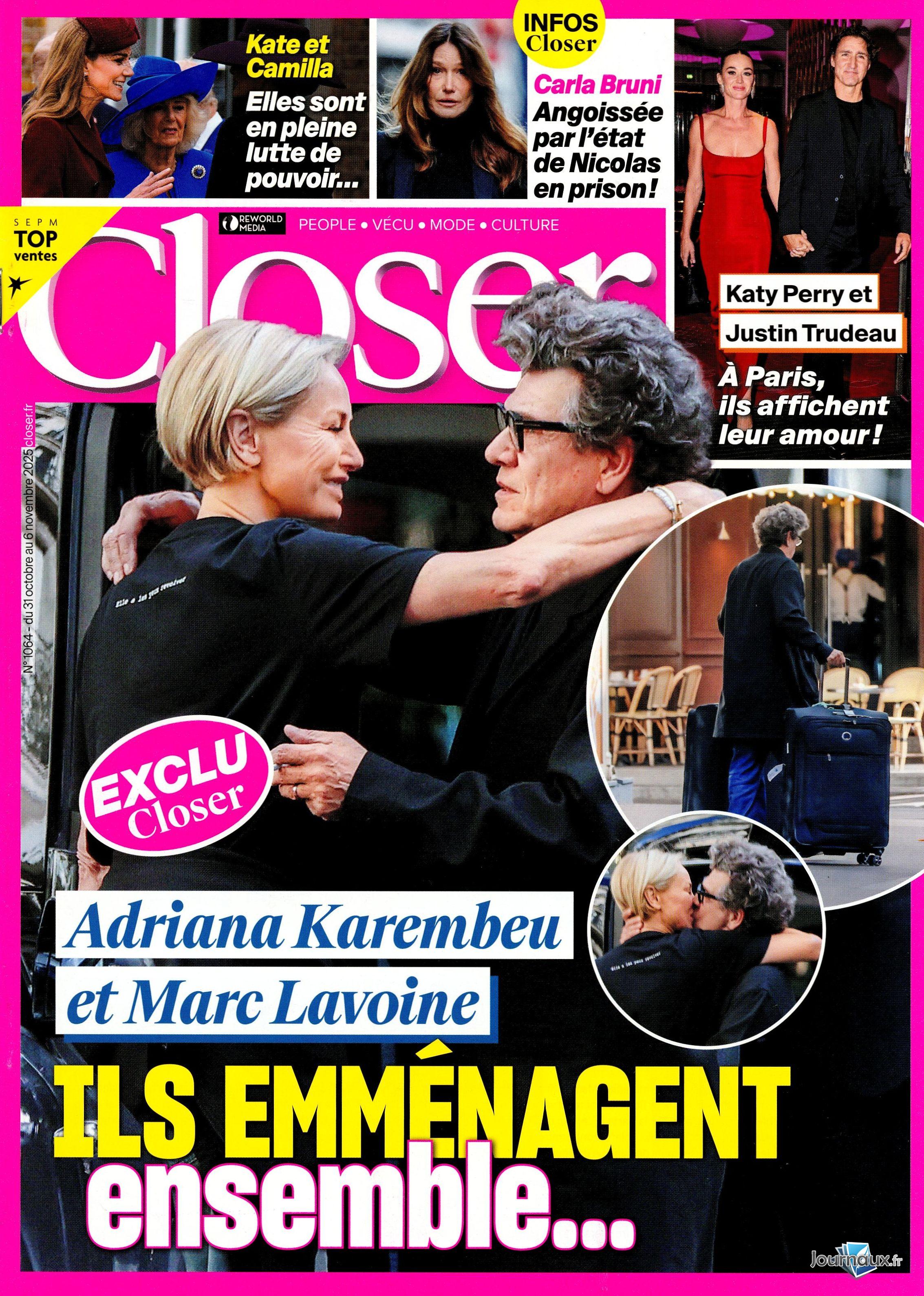 Closer + Télé Star n° 2562 2025-10-31
