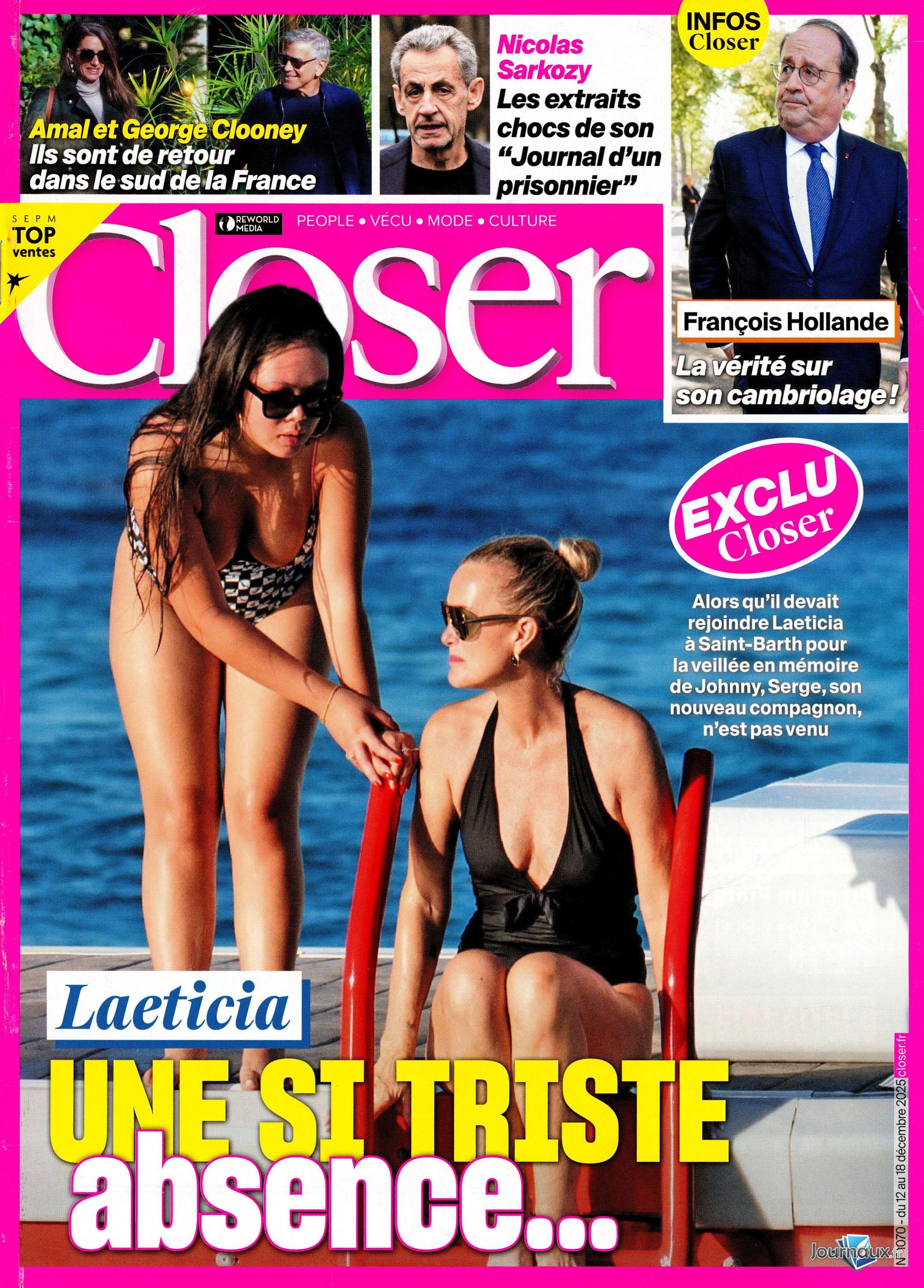 Closer + Télé Star n° 2568 2025-12-13