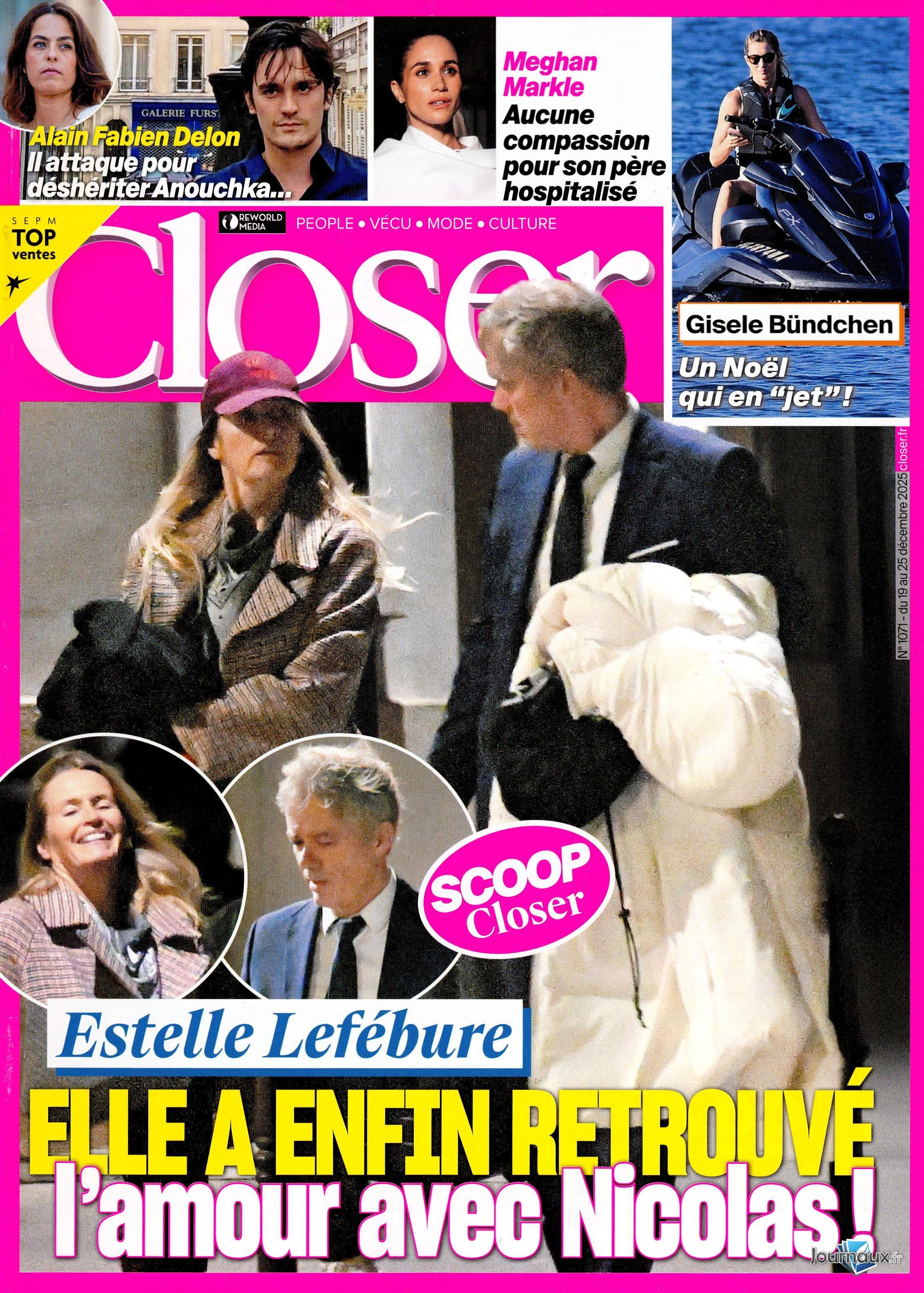 Closer + Télé Star n° 2569 2025-12-20