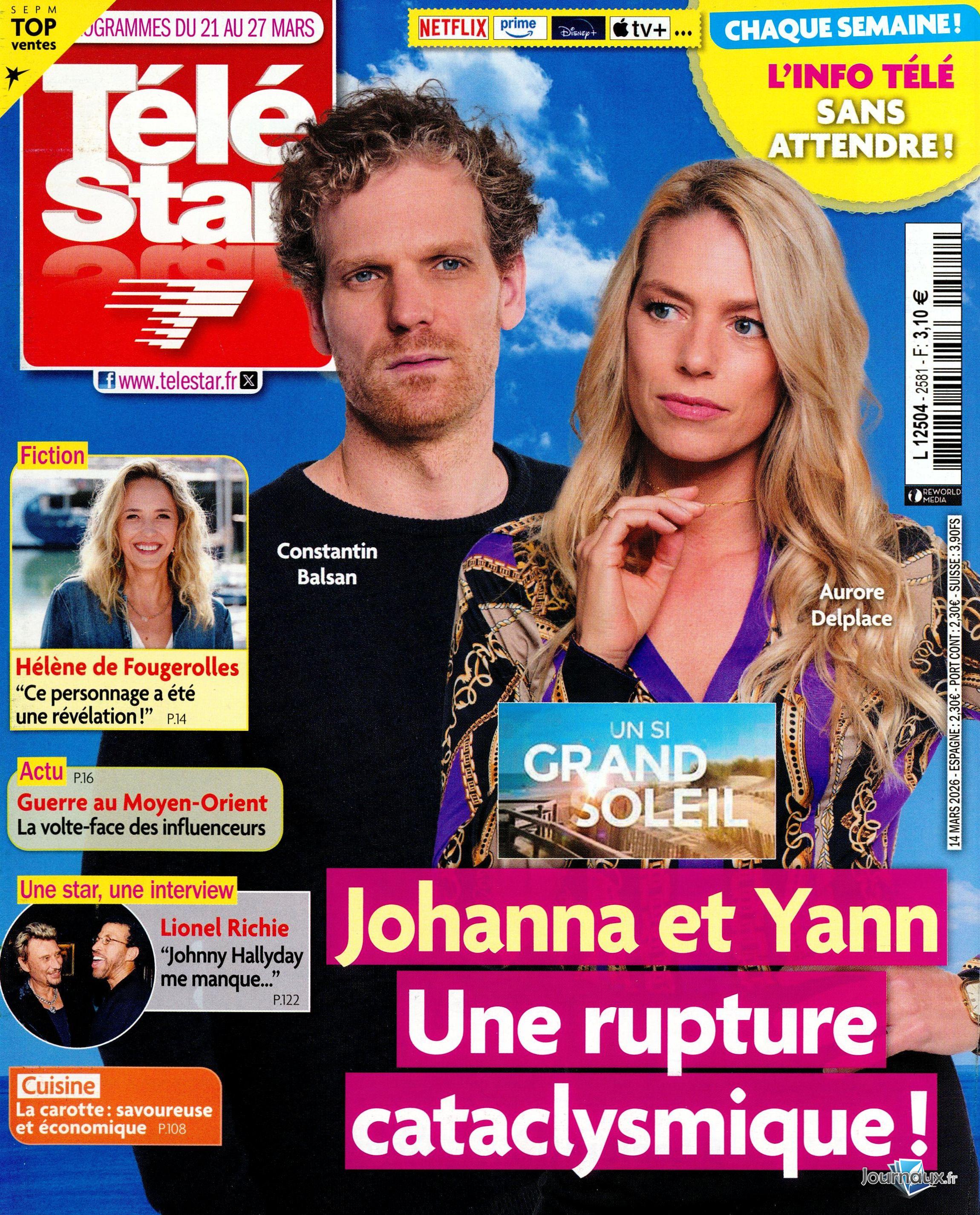 Closer + Télé Star n° 2581 2026-03-14
