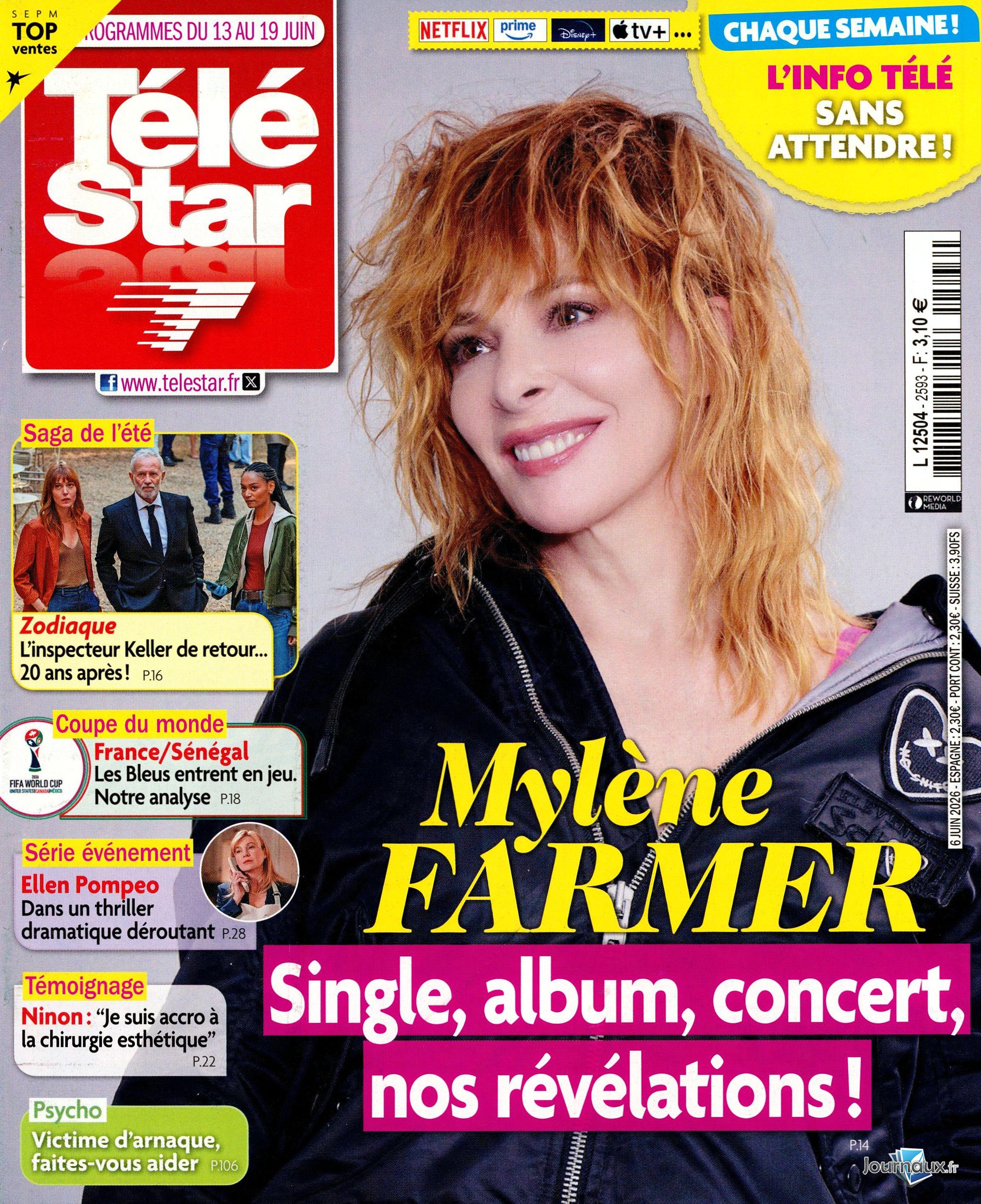 Closer + Télé Star n° 2593 2026-06-06