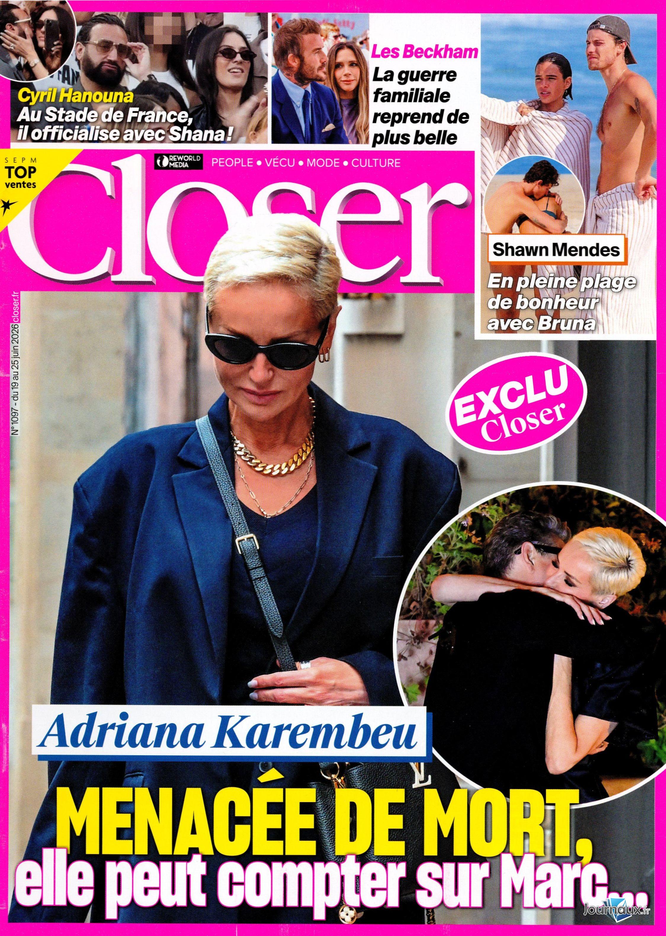 Closer + Télé Star n° 2595 2026-06-20