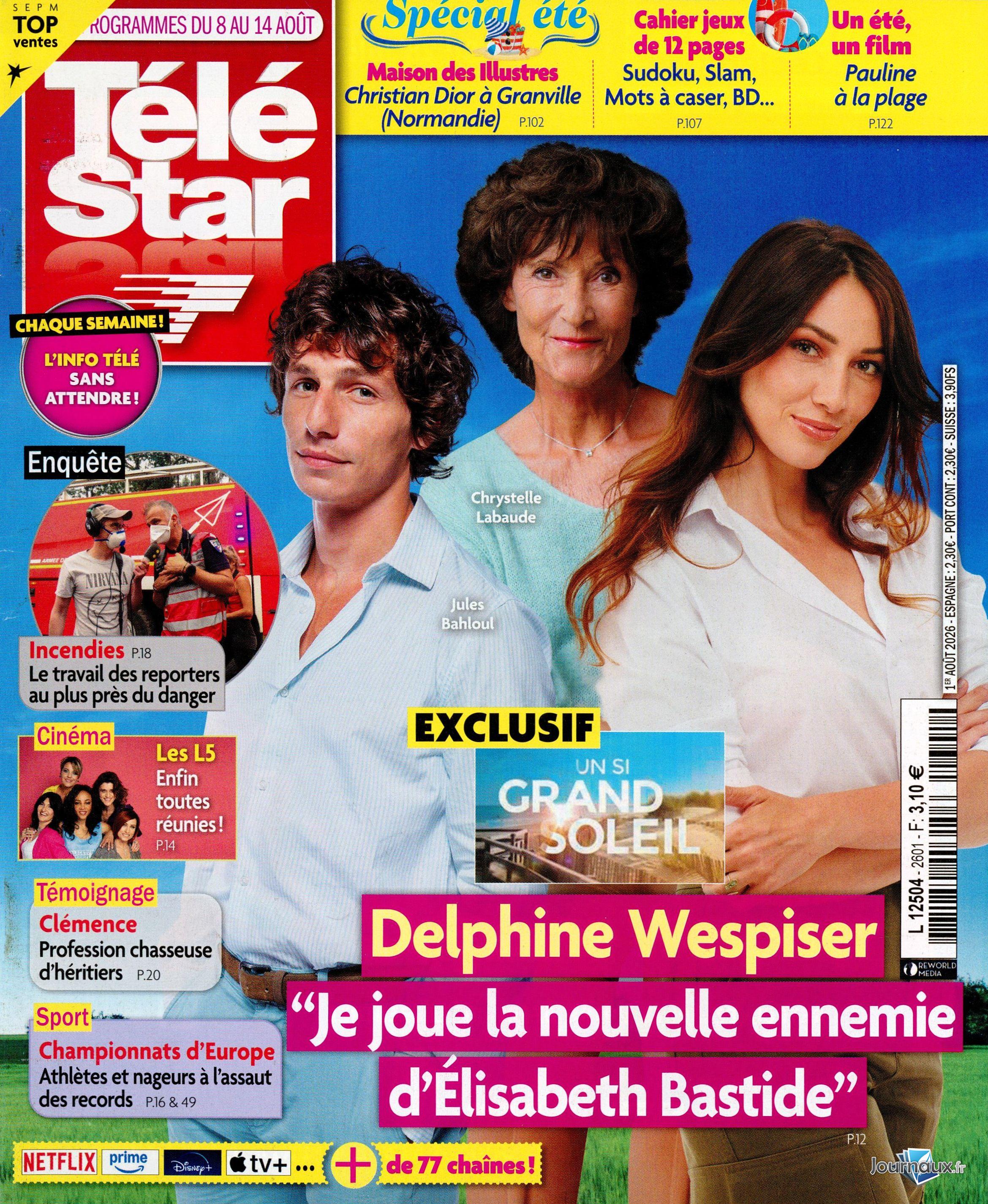 Closer + Télé Star n° 2601 2026-08-01