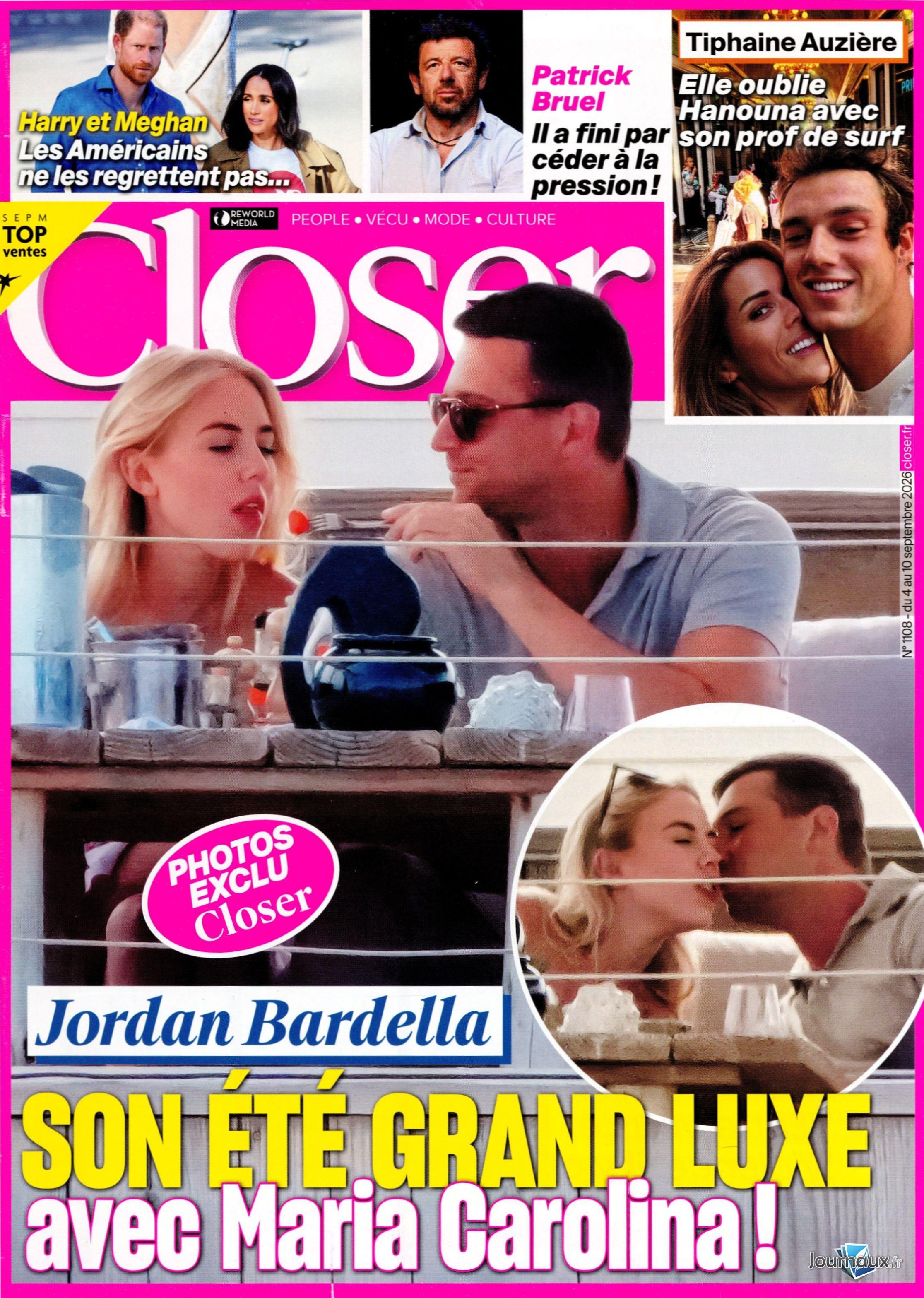 Closer + Télé Star n° 2606 2026-09-05