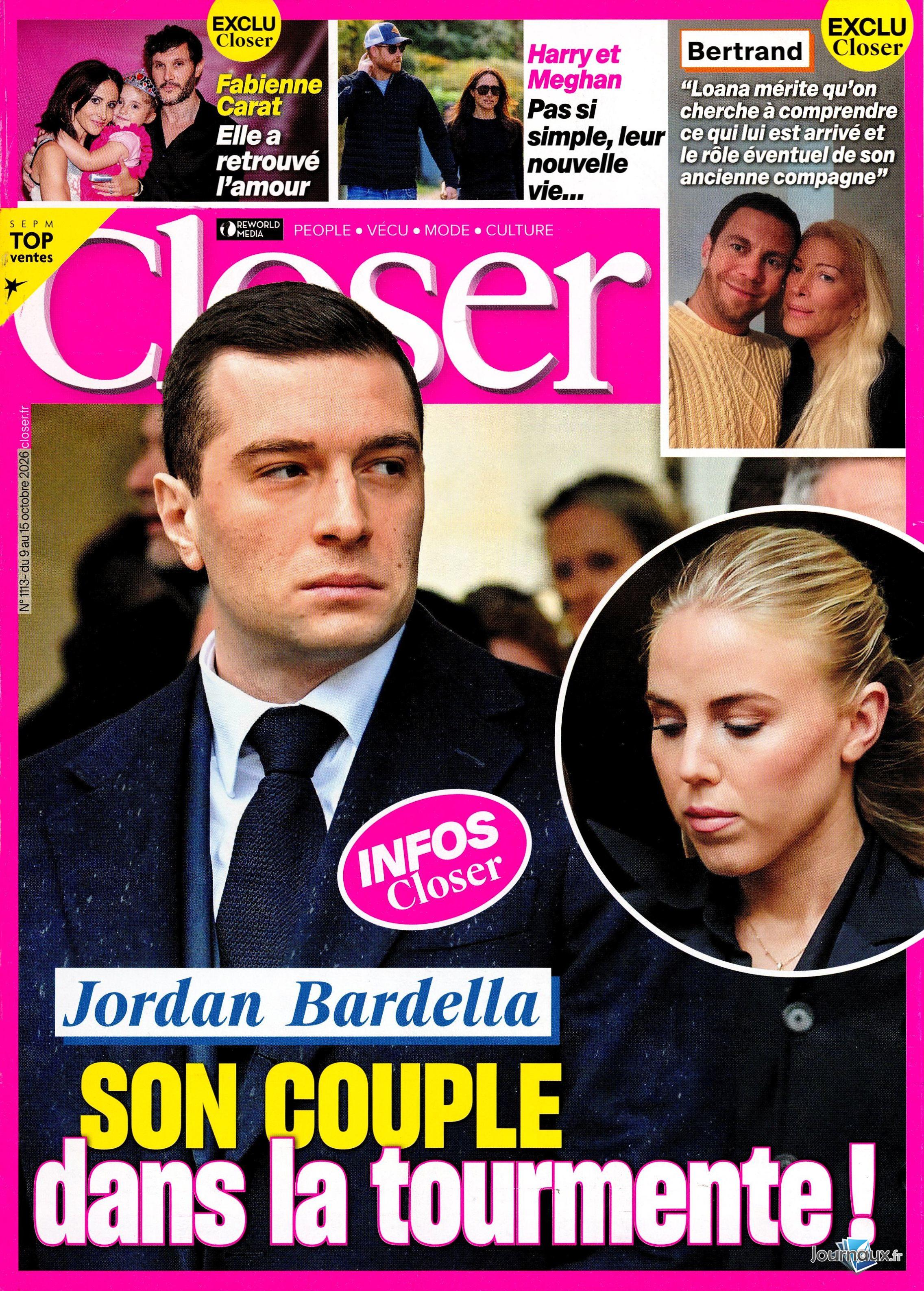 Closer + Télé Star n° 2611 2026-10-10