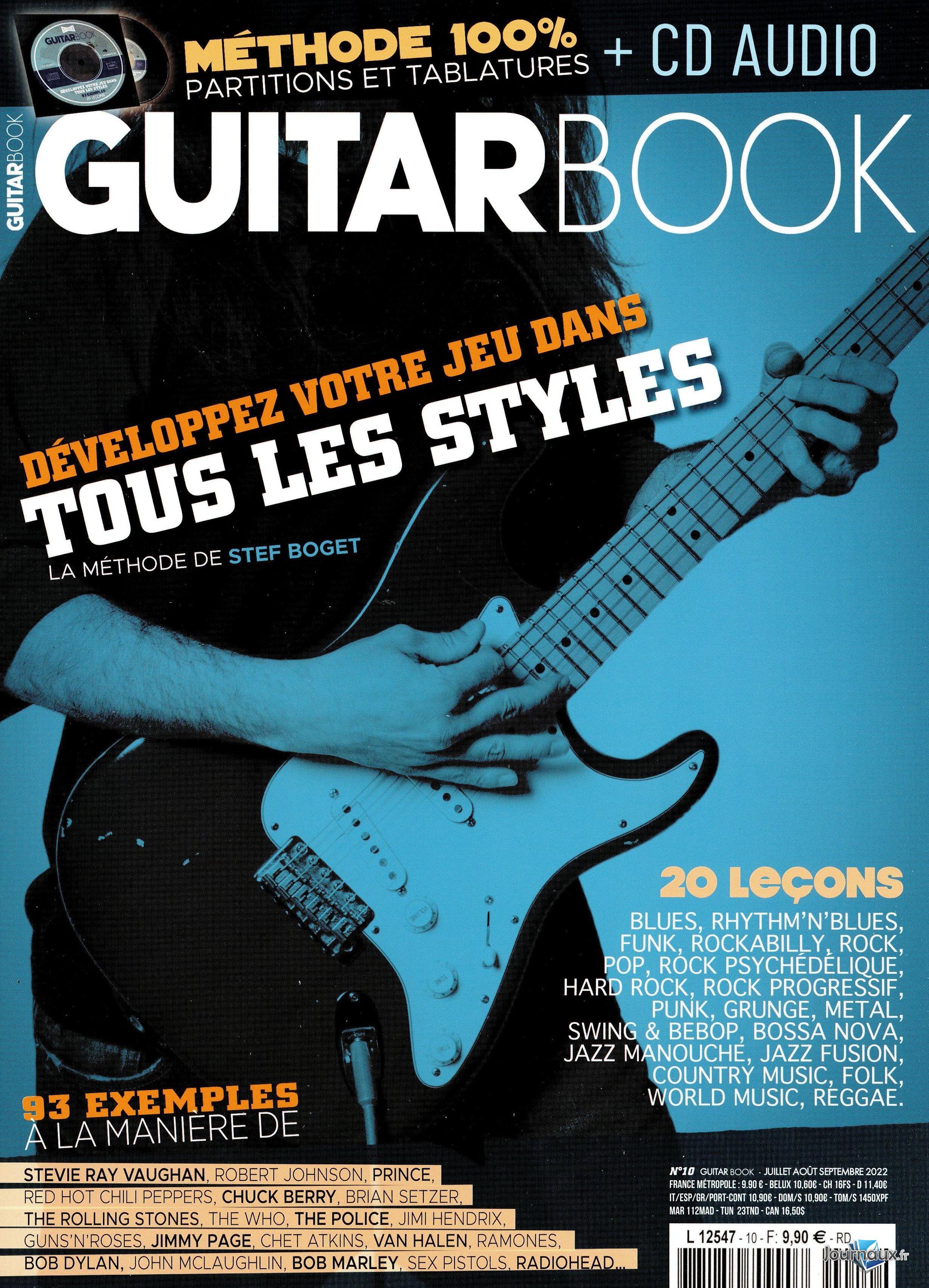 GuitarBook n° 10 2022-07-06
