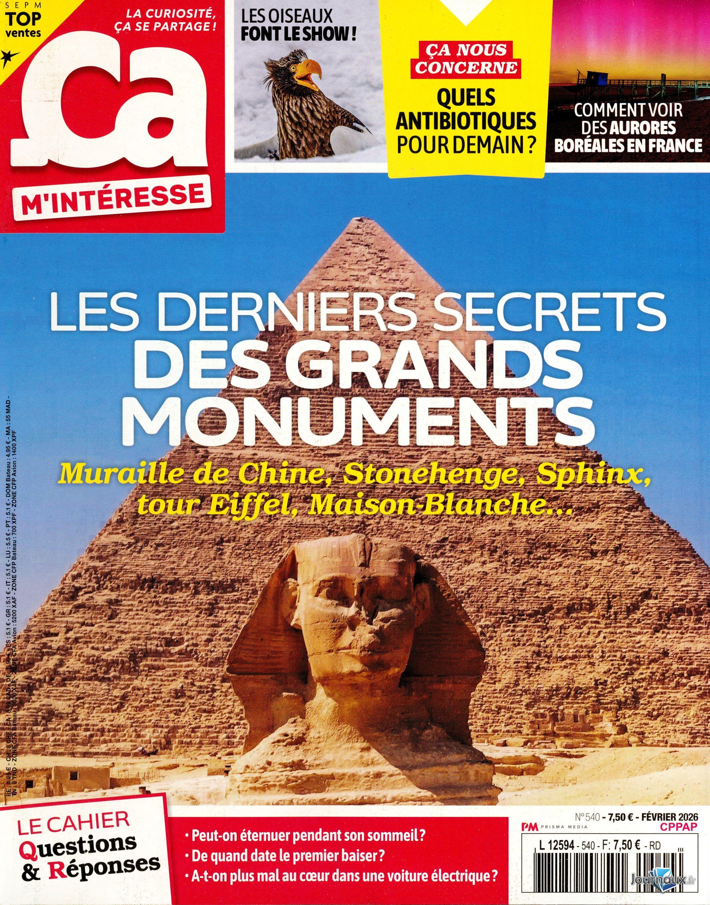 Ça M'Intéresse + Ça M'Interésse Questions & Réponses n° 540 2026-01-29