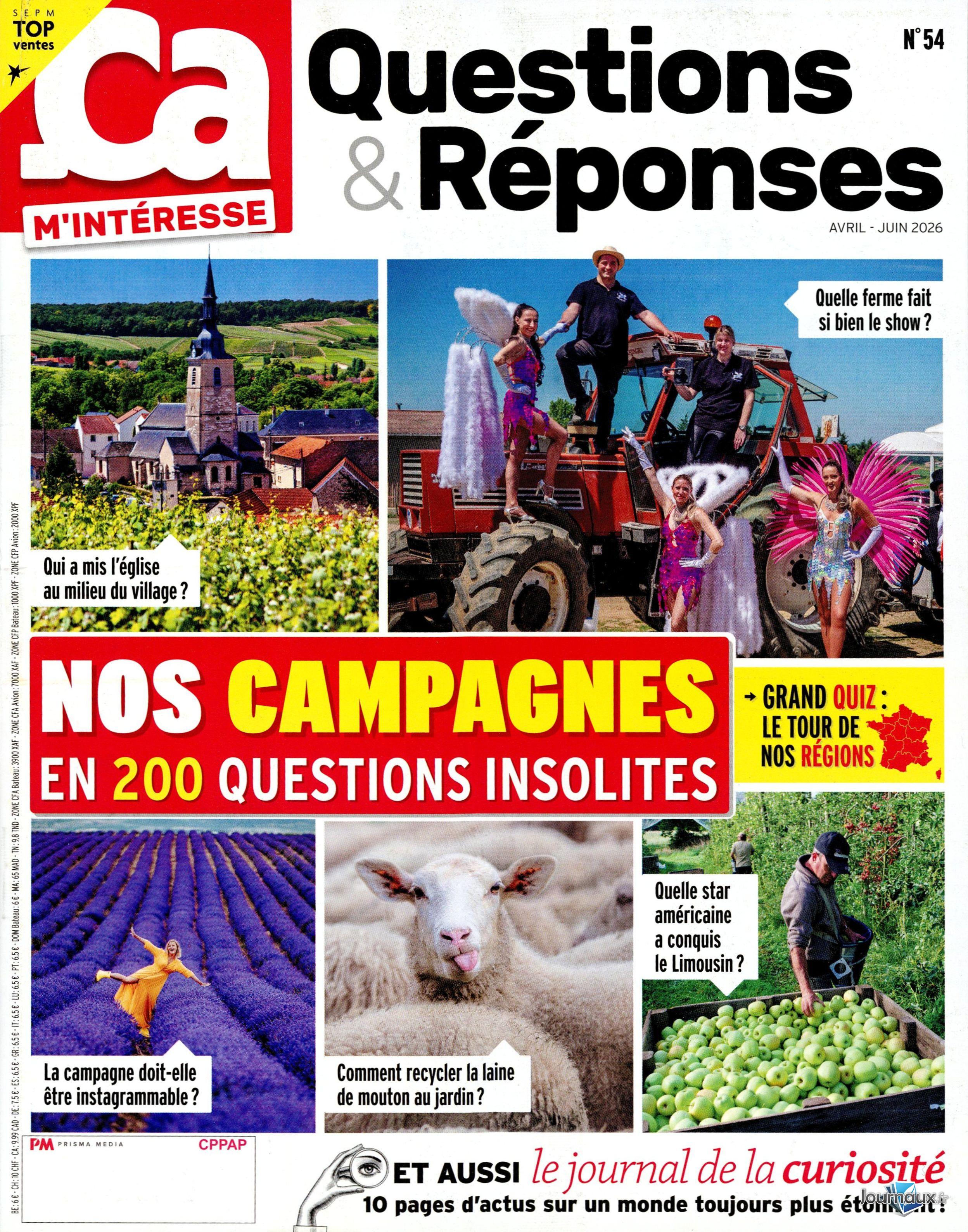 Ça M'Intéresse + Ça M'Interésse Questions & Réponses n° 543 2026-04-24