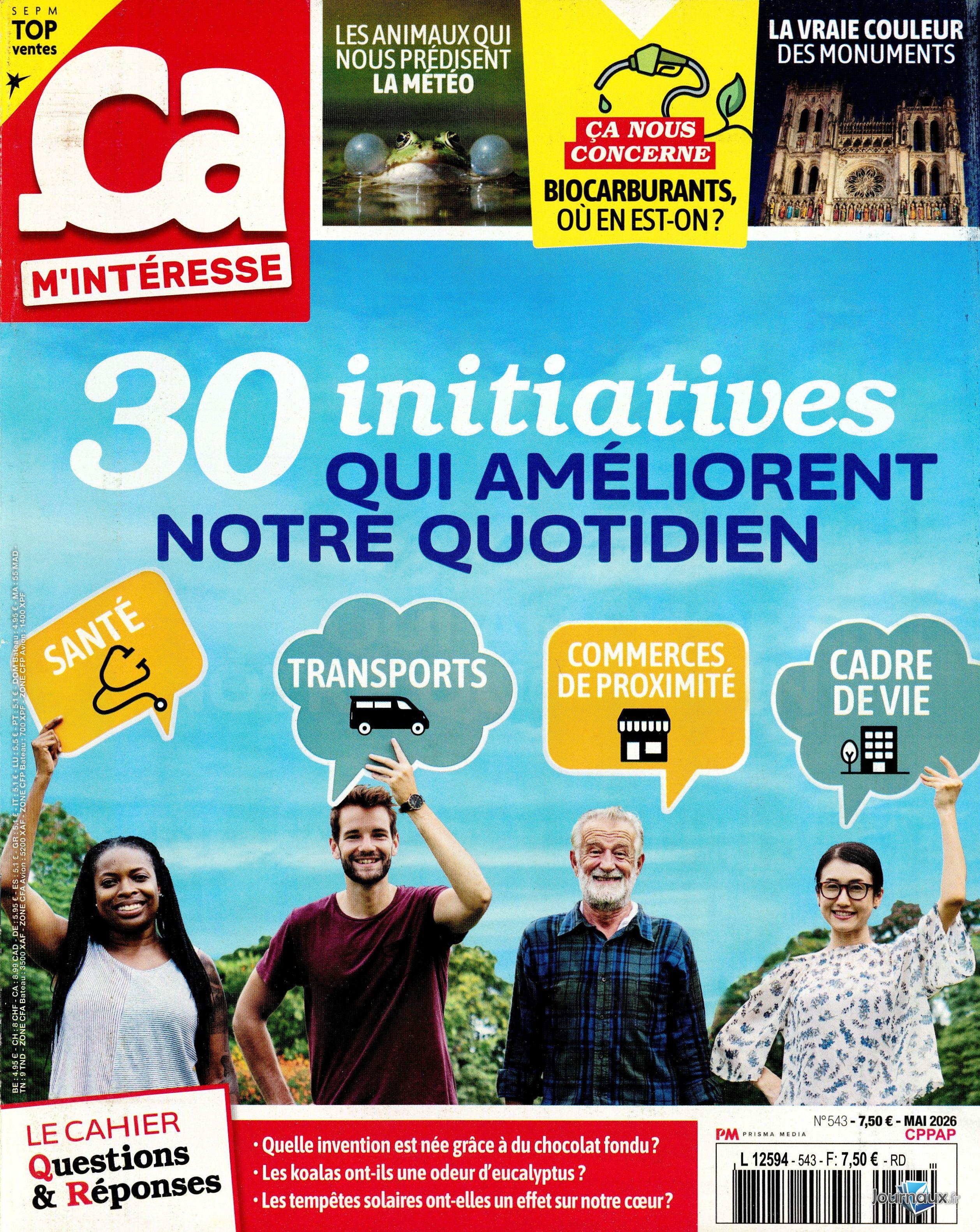 Ça M'Intéresse + Ça M'Interésse Questions & Réponses n° 543 2026-04-24