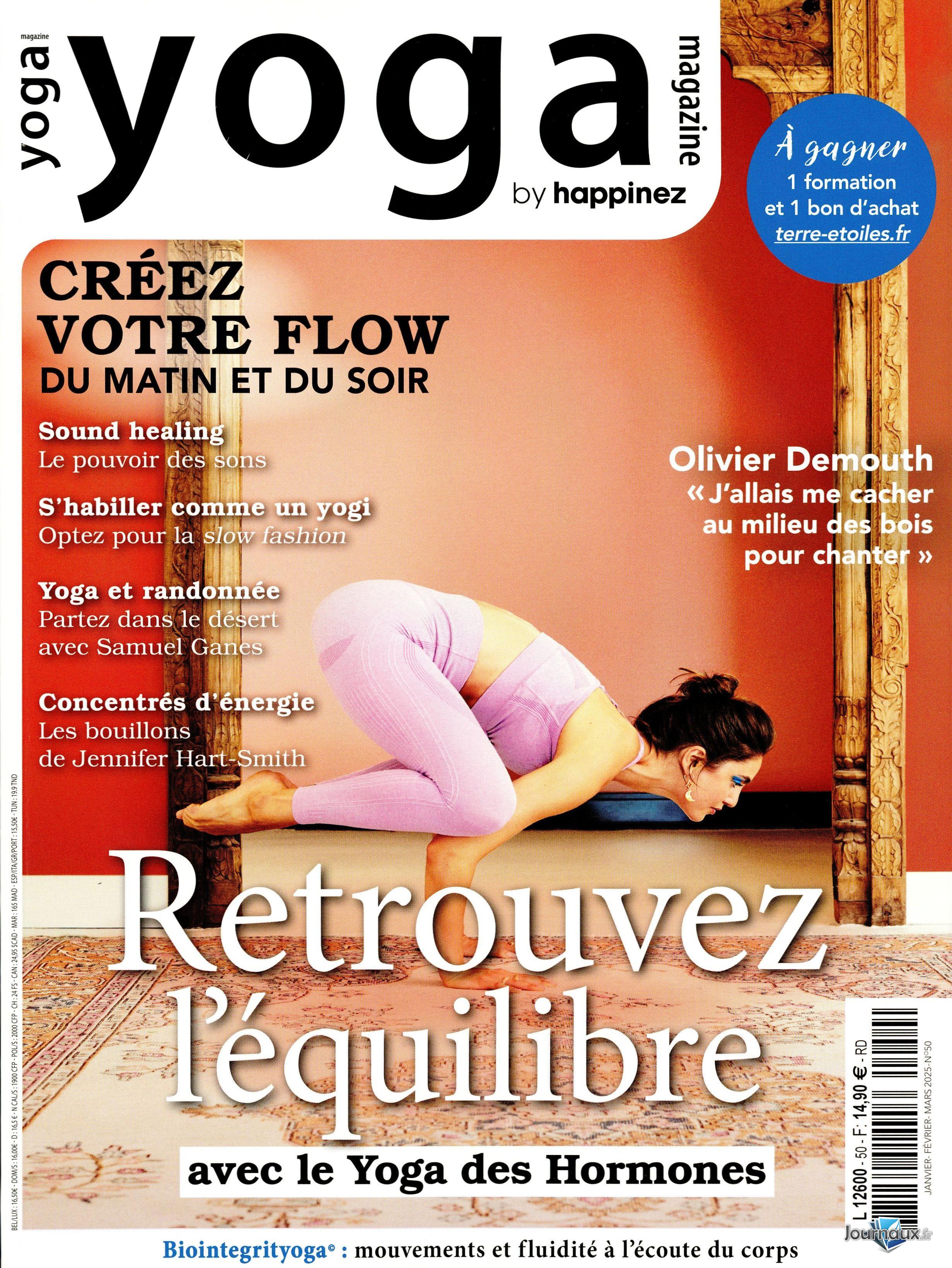 Yoga Magazine 3 Numéros  n° 50 2024-12-31