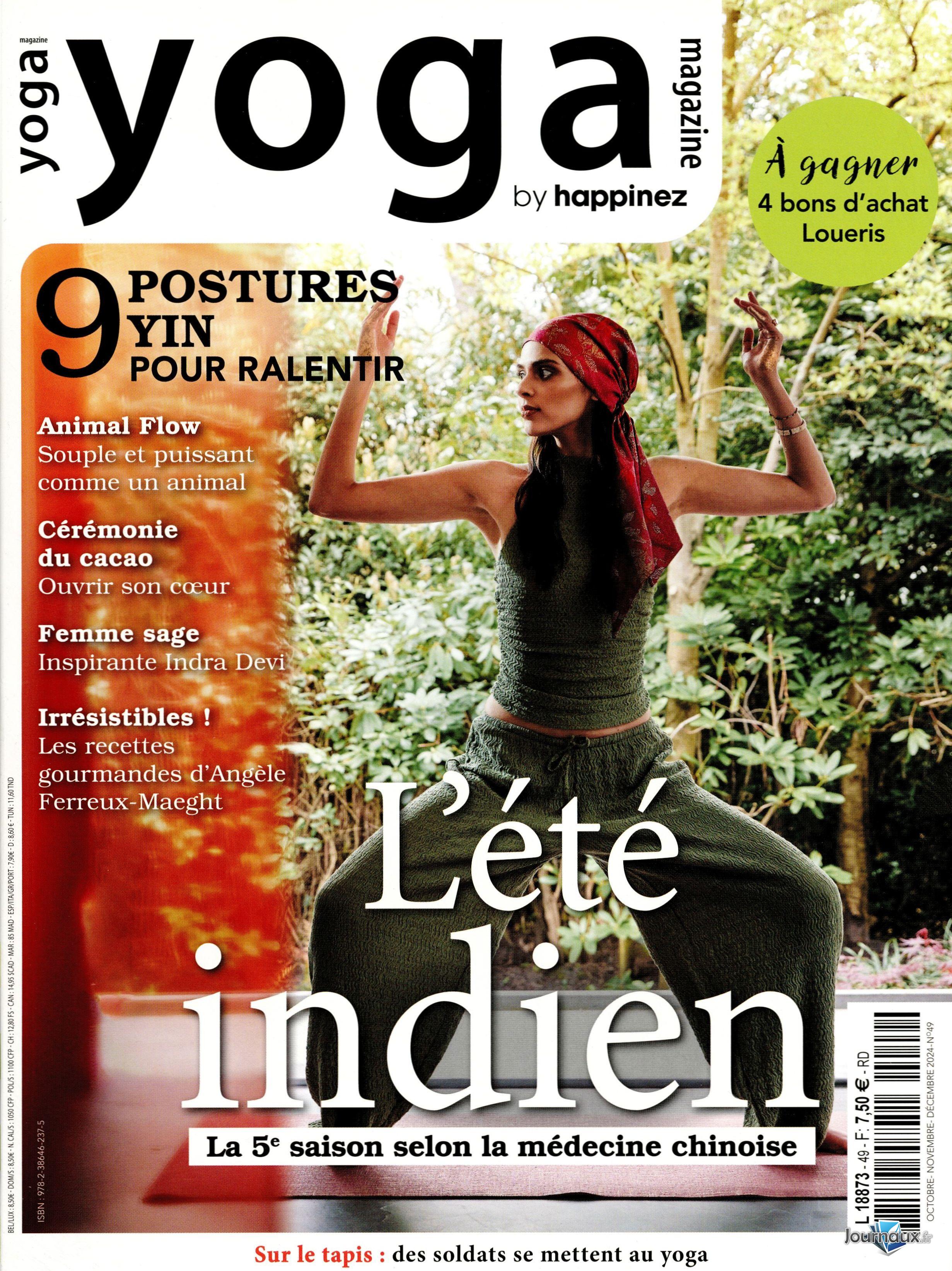 Yoga Magazine 3 Numéros  n° 52 2025-06-25