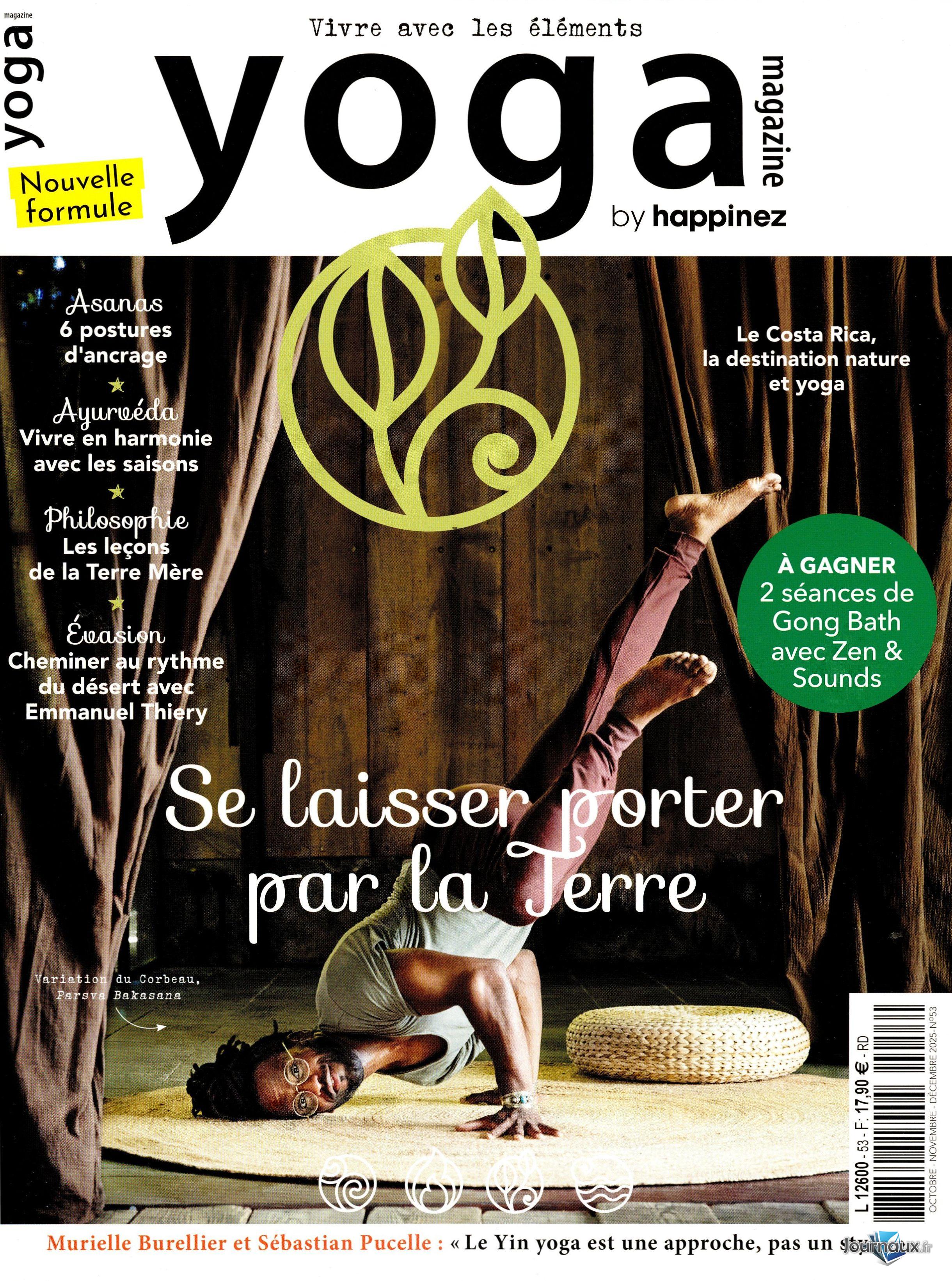 Yoga Magazine 3 Numéros  n° 53 2025-09-26