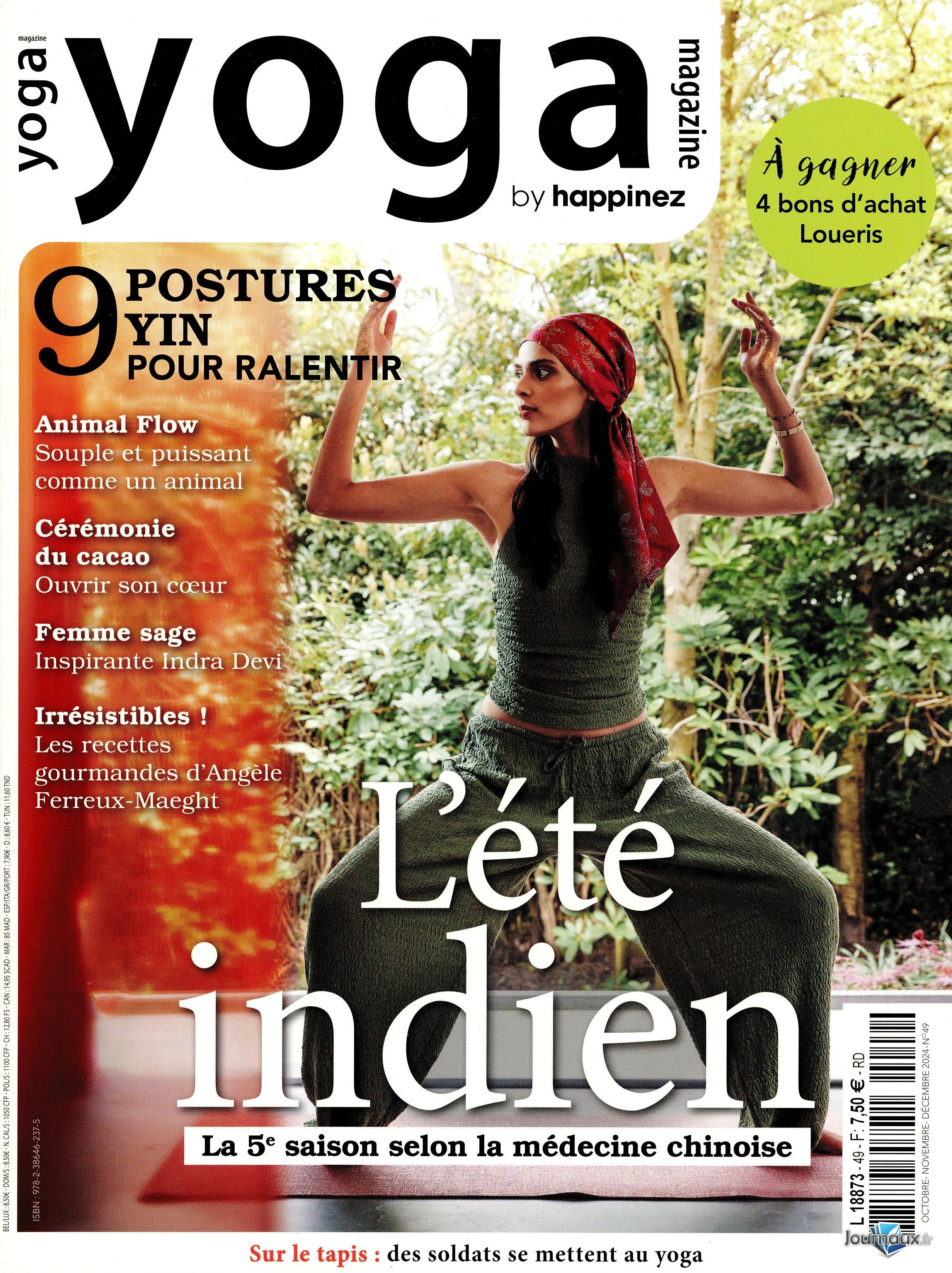 Yoga Magazine 3 Numéros  n° 54 2025-12-24