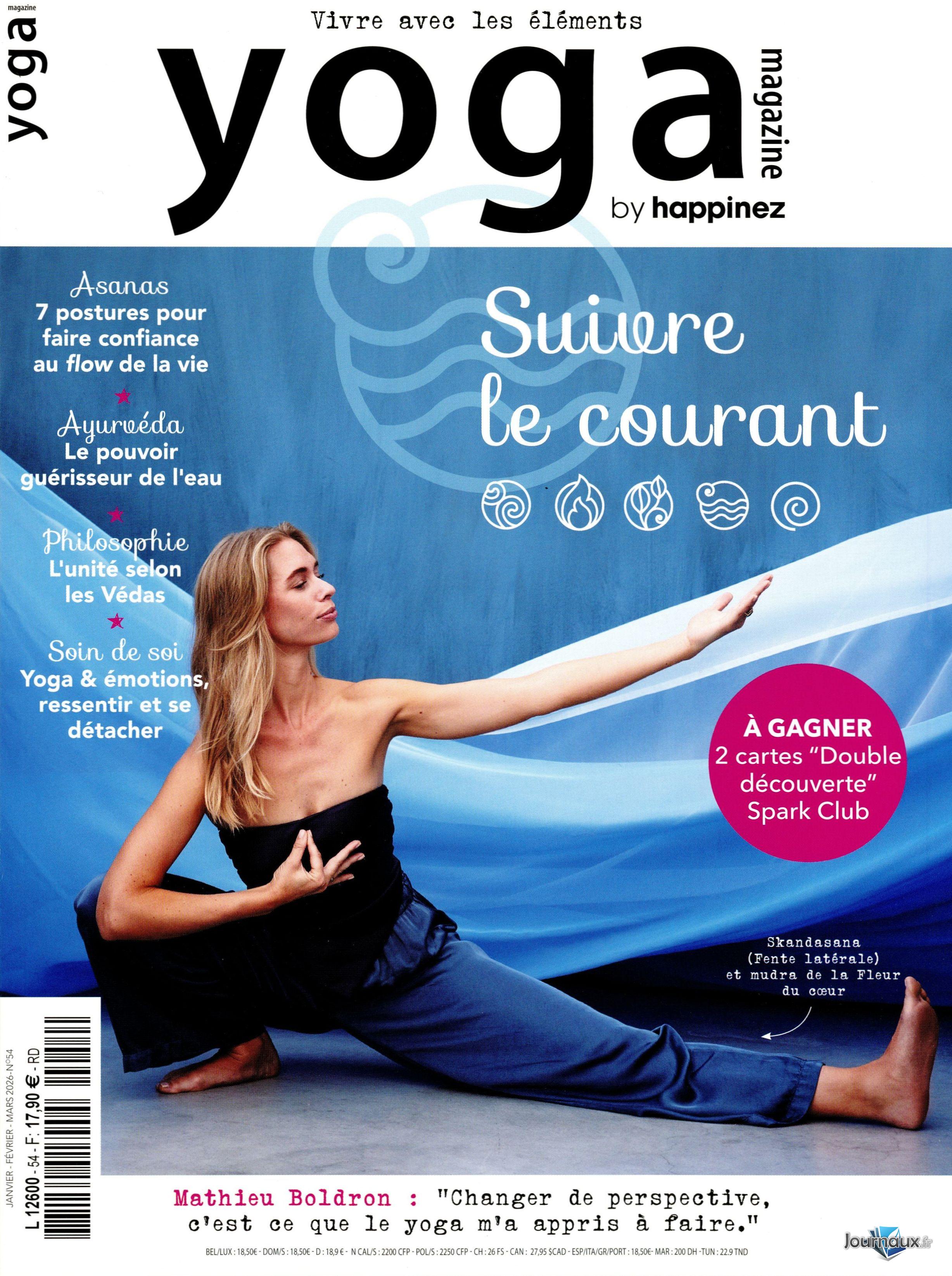 Yoga Magazine 3 Numéros  n° 54 2025-12-24