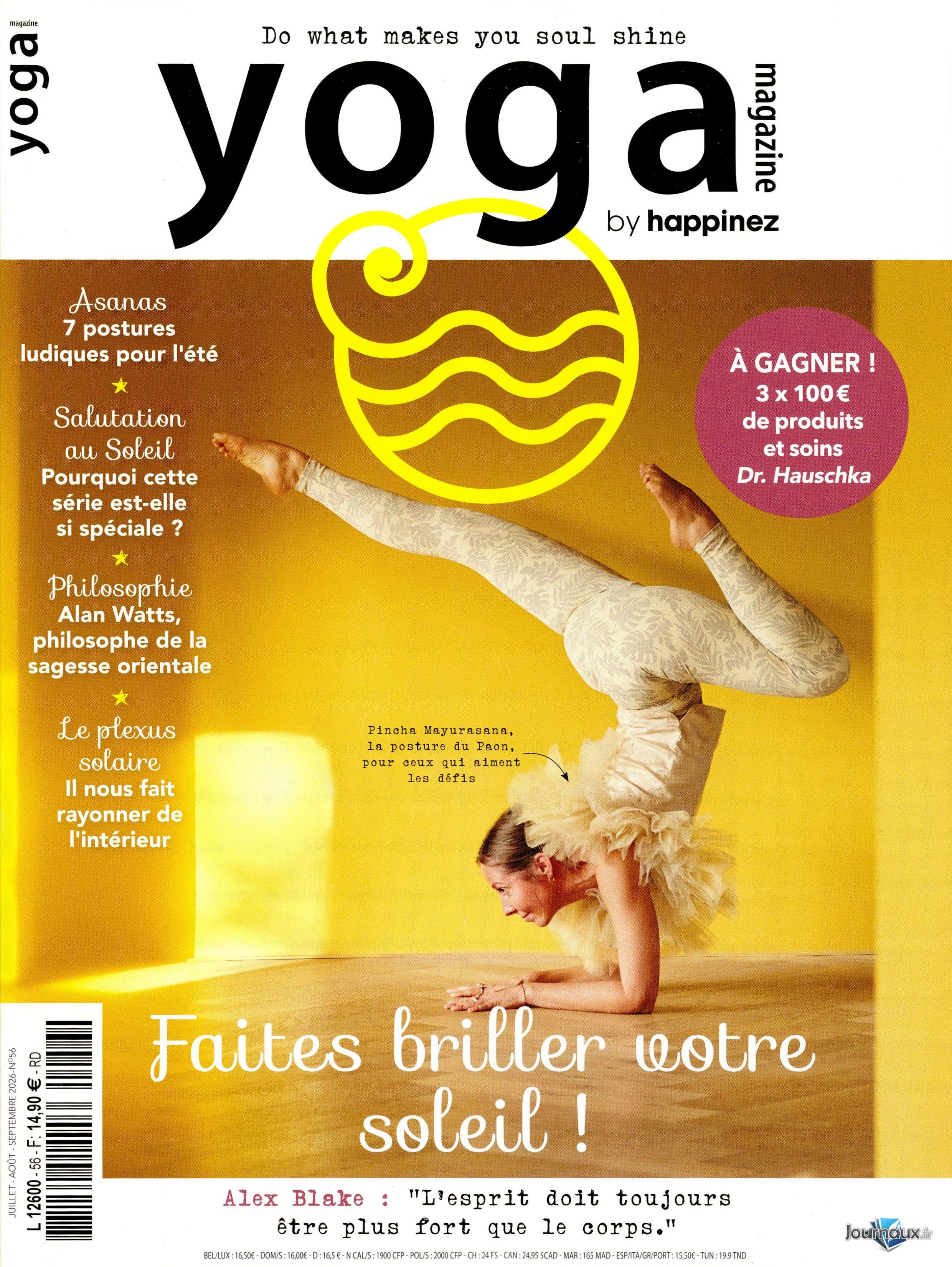 Yoga Magazine 3 Numéros n° 56 2026-07-01