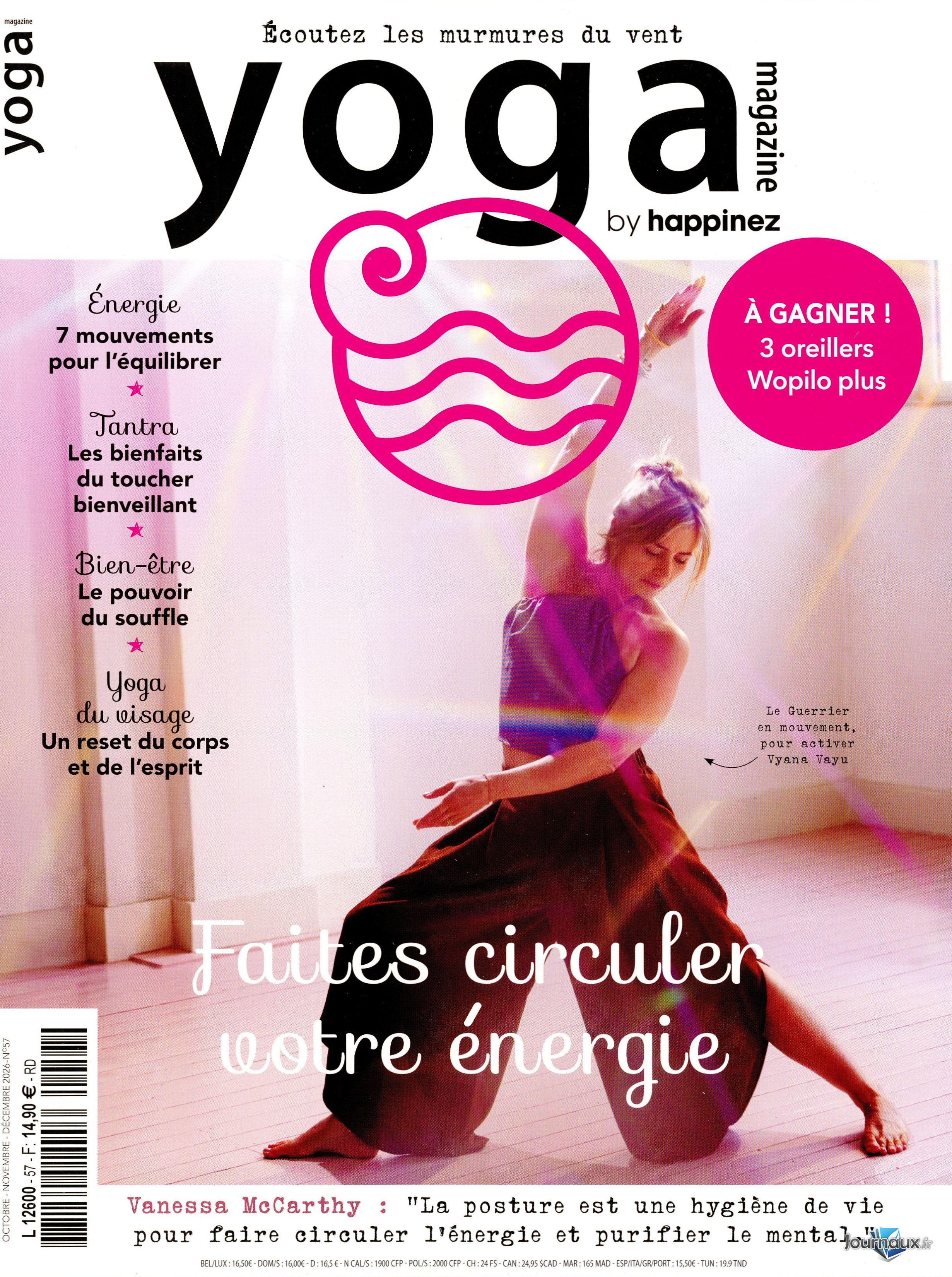 Yoga Magazine 3 Numéros n° 57 2026-09-23