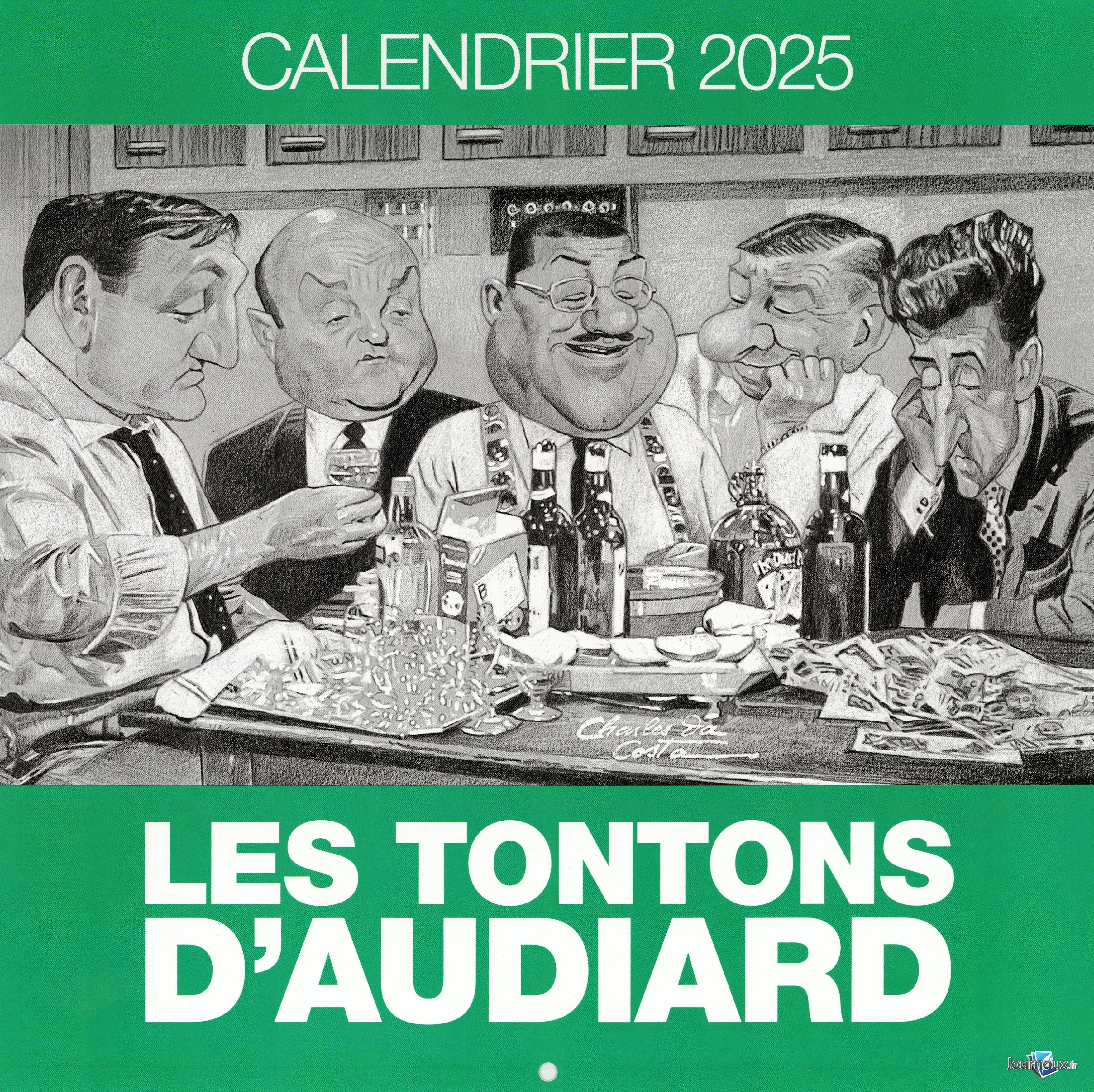 Les Tontons d'Audiard - Calendrier 2025 n° 10 2024-10-03