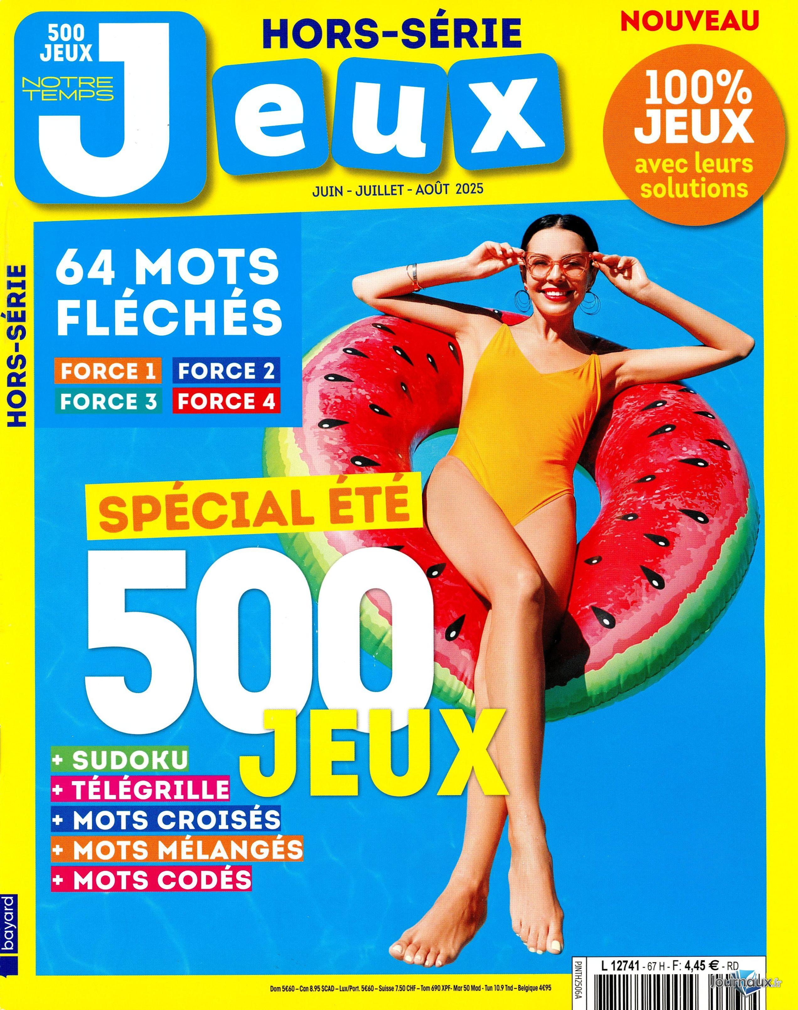 Notre temps jeux Hors-série  n° 67 2025-06-11