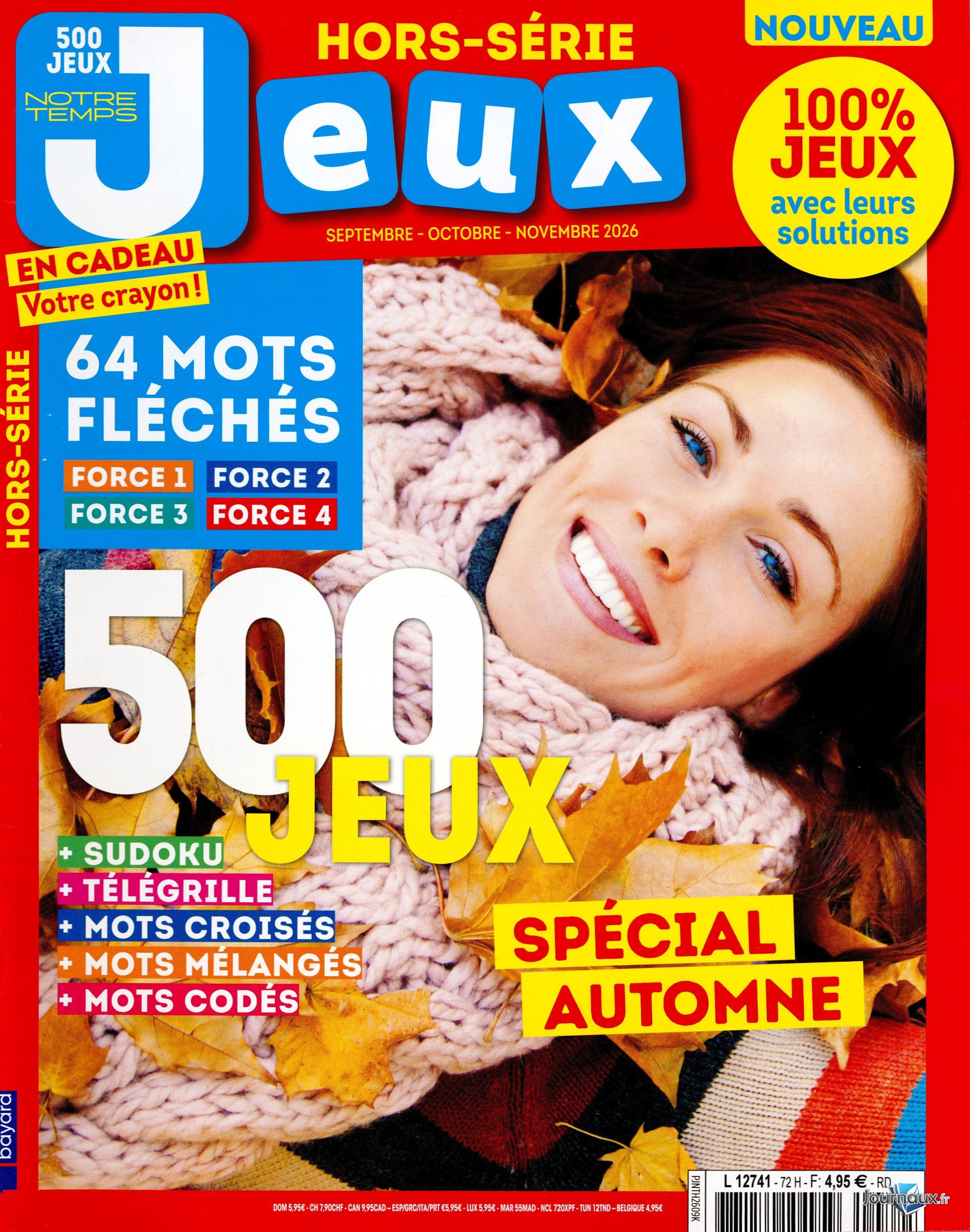 Notre Temps Jeux Hors-série n° 72 2026-09-09