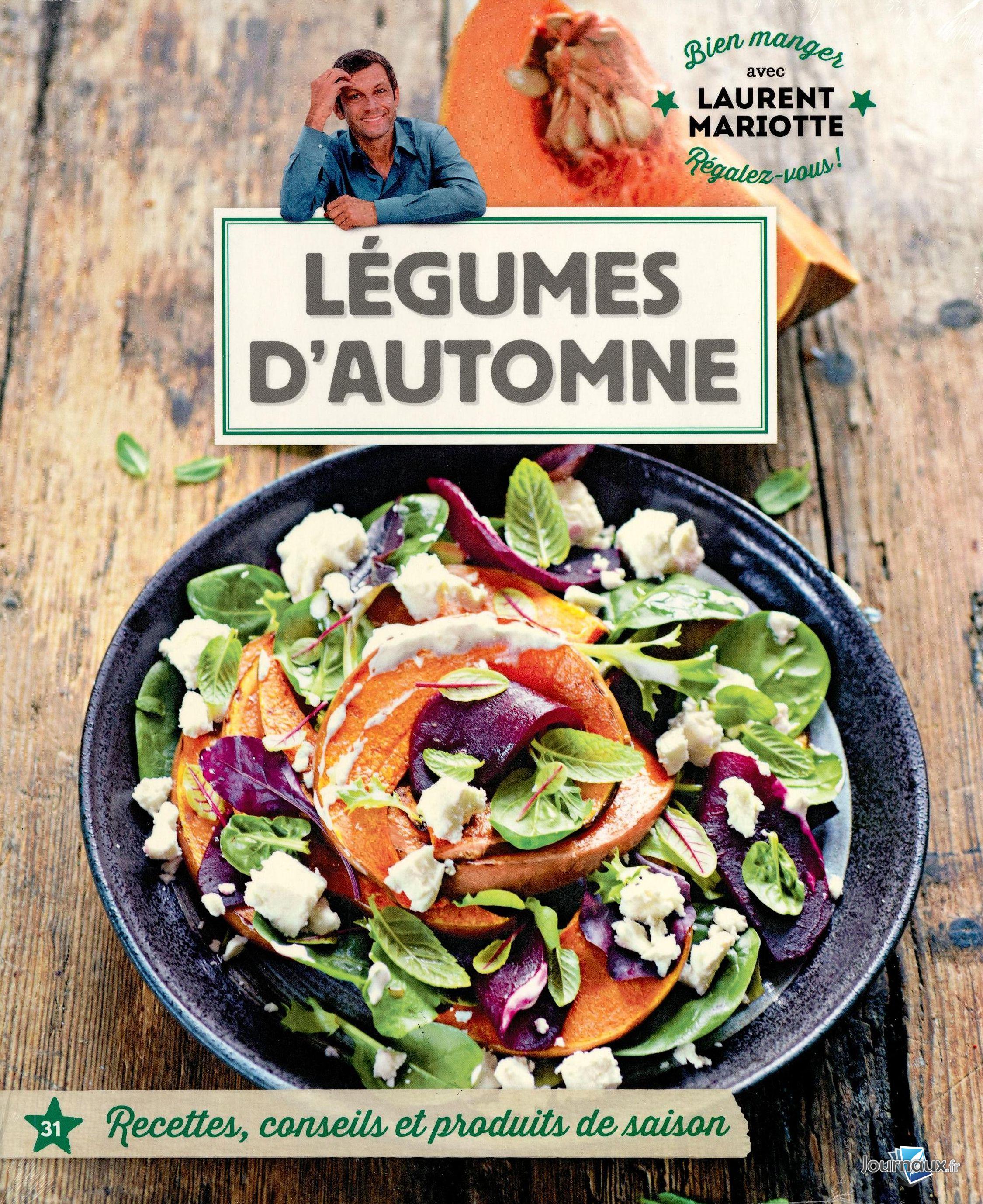 Livre Femme Actuelle - Bien Manger avec Laurent Mariotte n° 20 2021-05-07