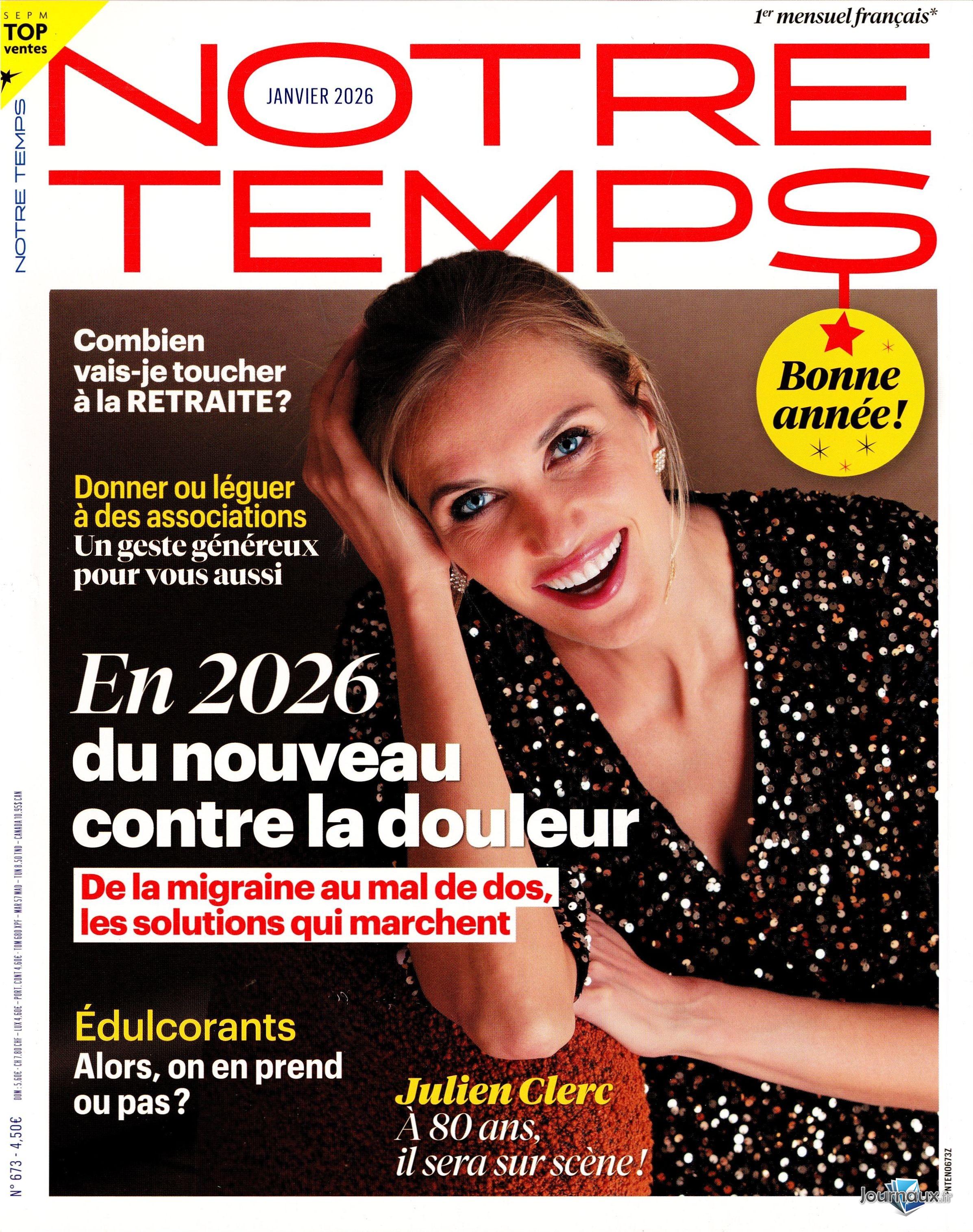 Notre Temps + Carnet de notes n° 673 2025-12-01