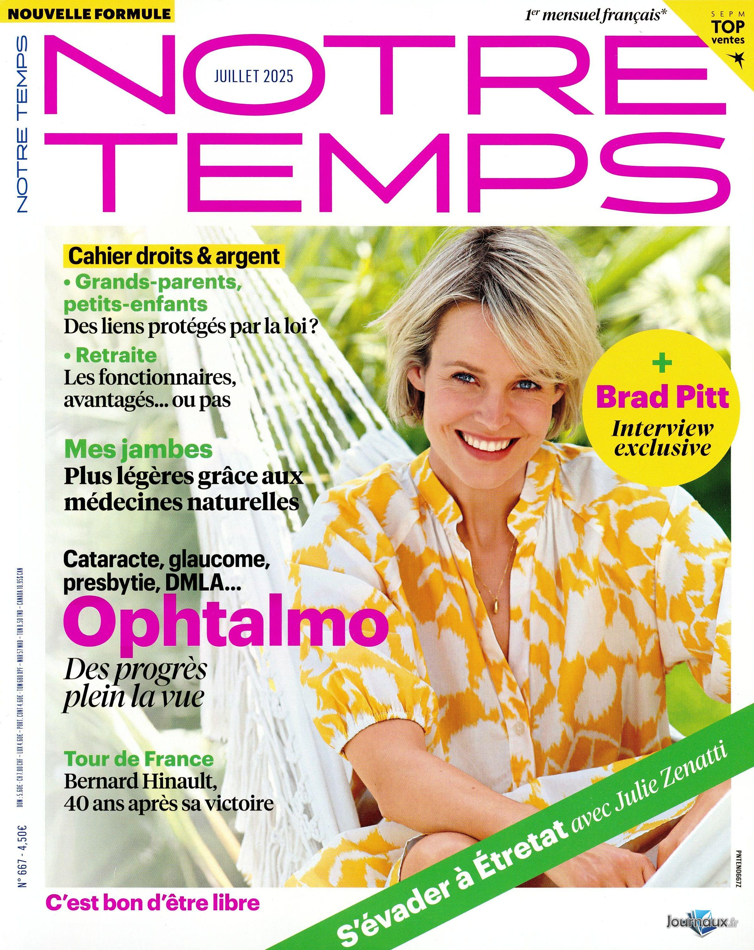 Notre Temps + Cadeau Eventail n° 667 2025-06-16